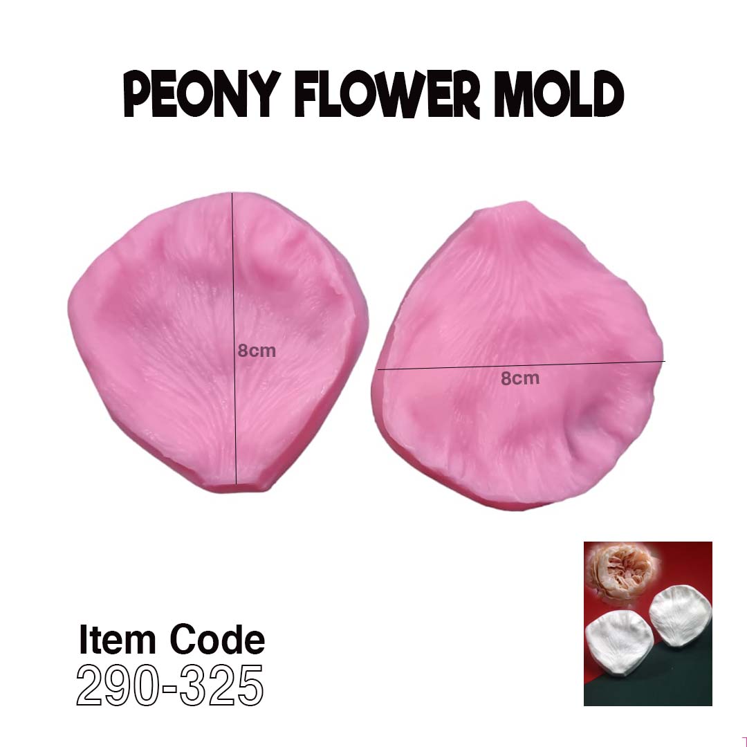 Peony Flower Mold - 325