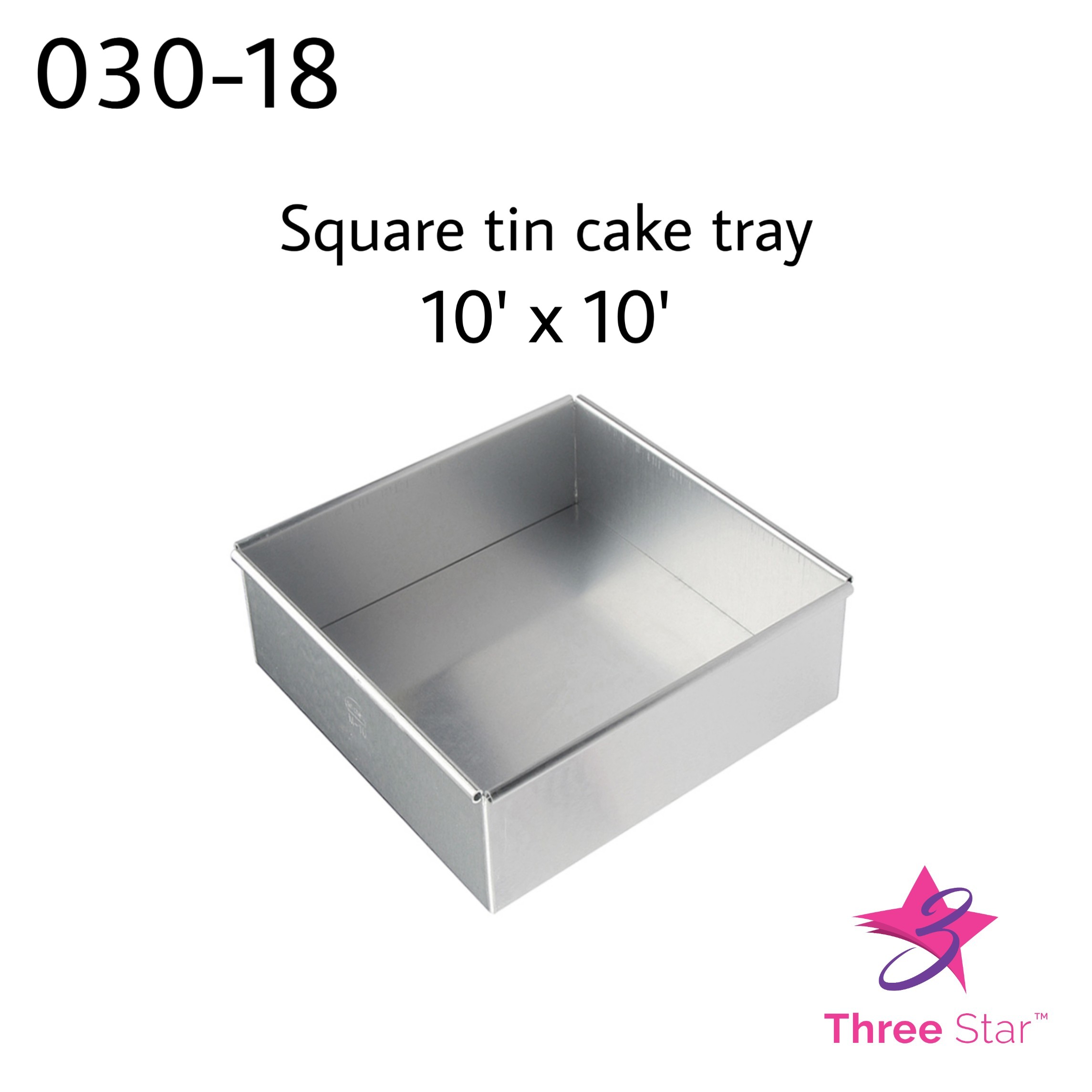 10x10 Square tray