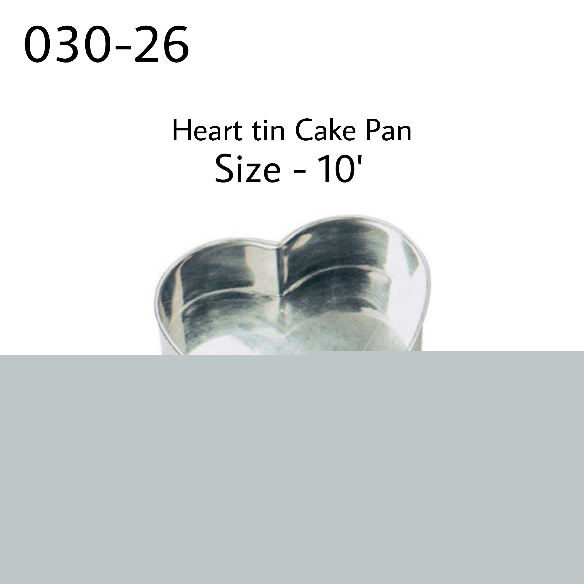 10" Heart Tray