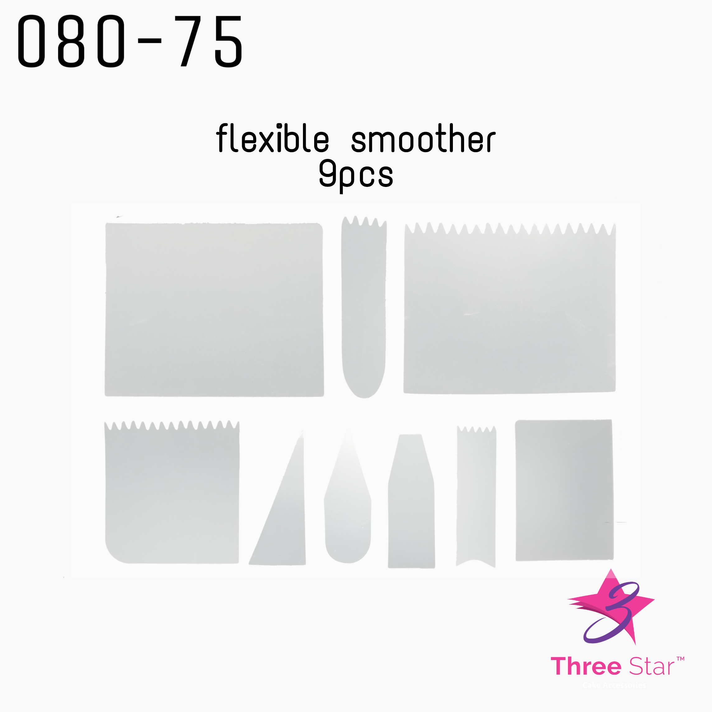Flexible Smoother 9pc
