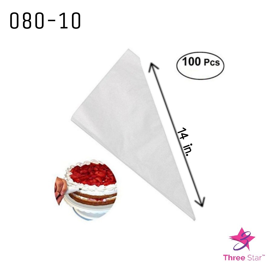 Disposable Piping Bags 100pc L