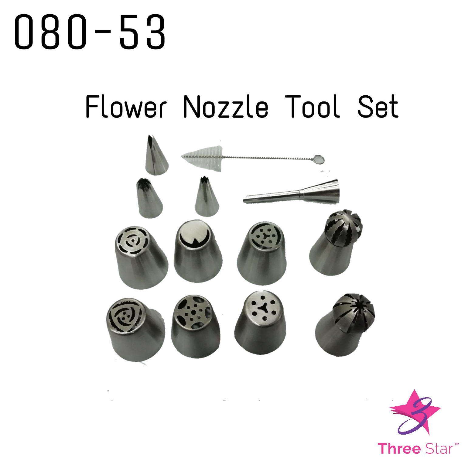 Flower Nozzle Tool Set