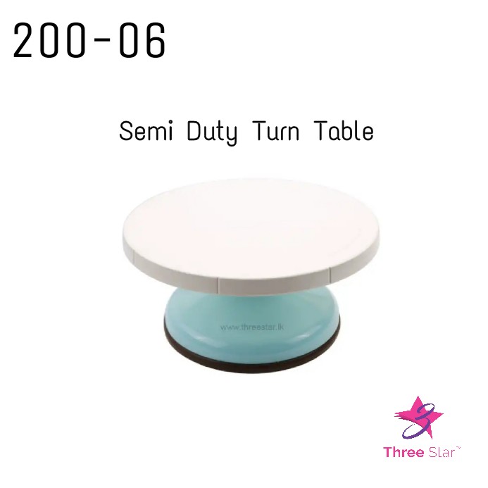 Semi duty turn table