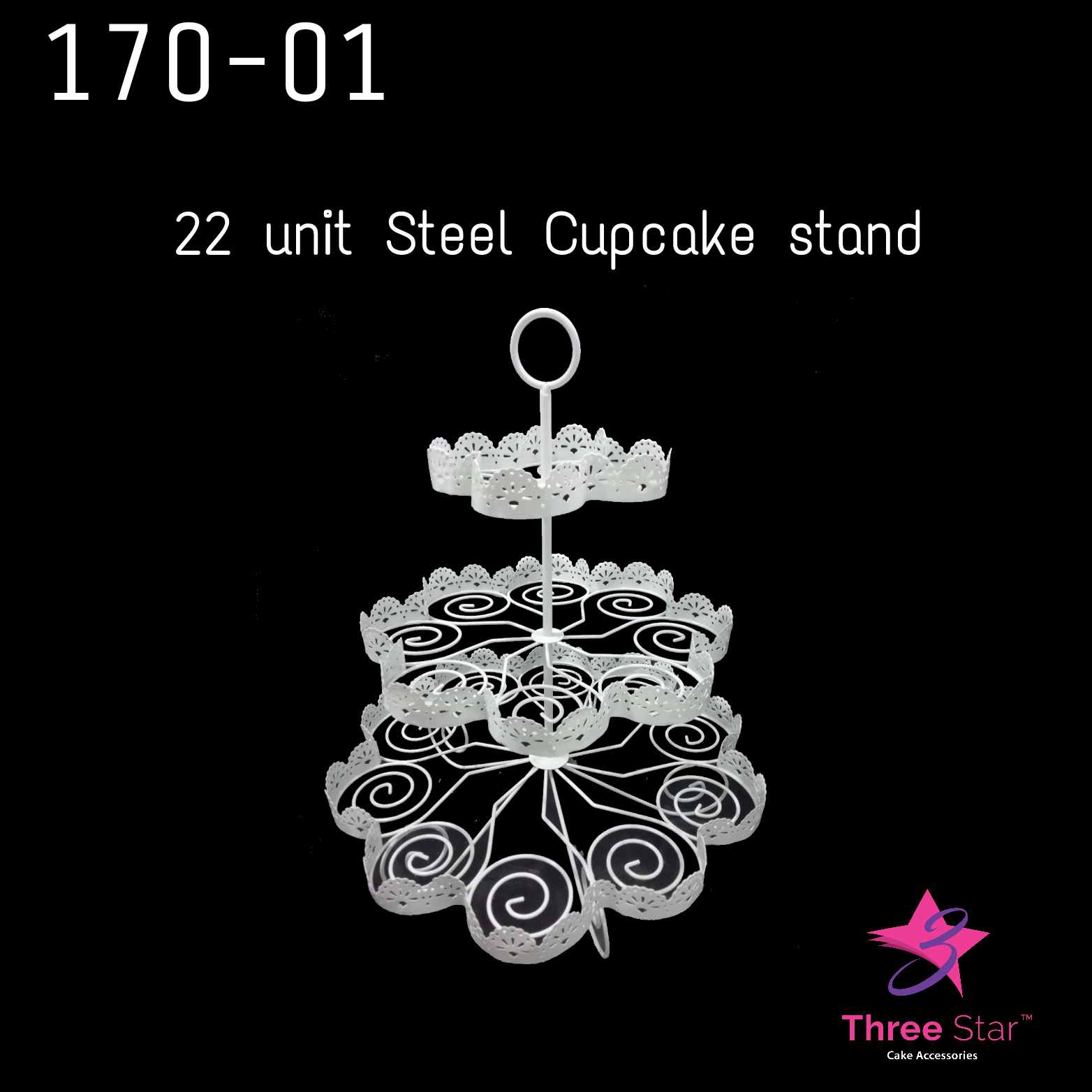 22 unit Steel Cupcake Stand