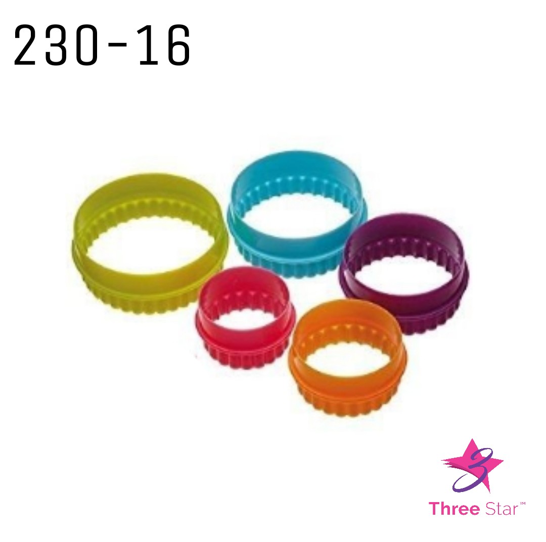 5pc Round Cutter