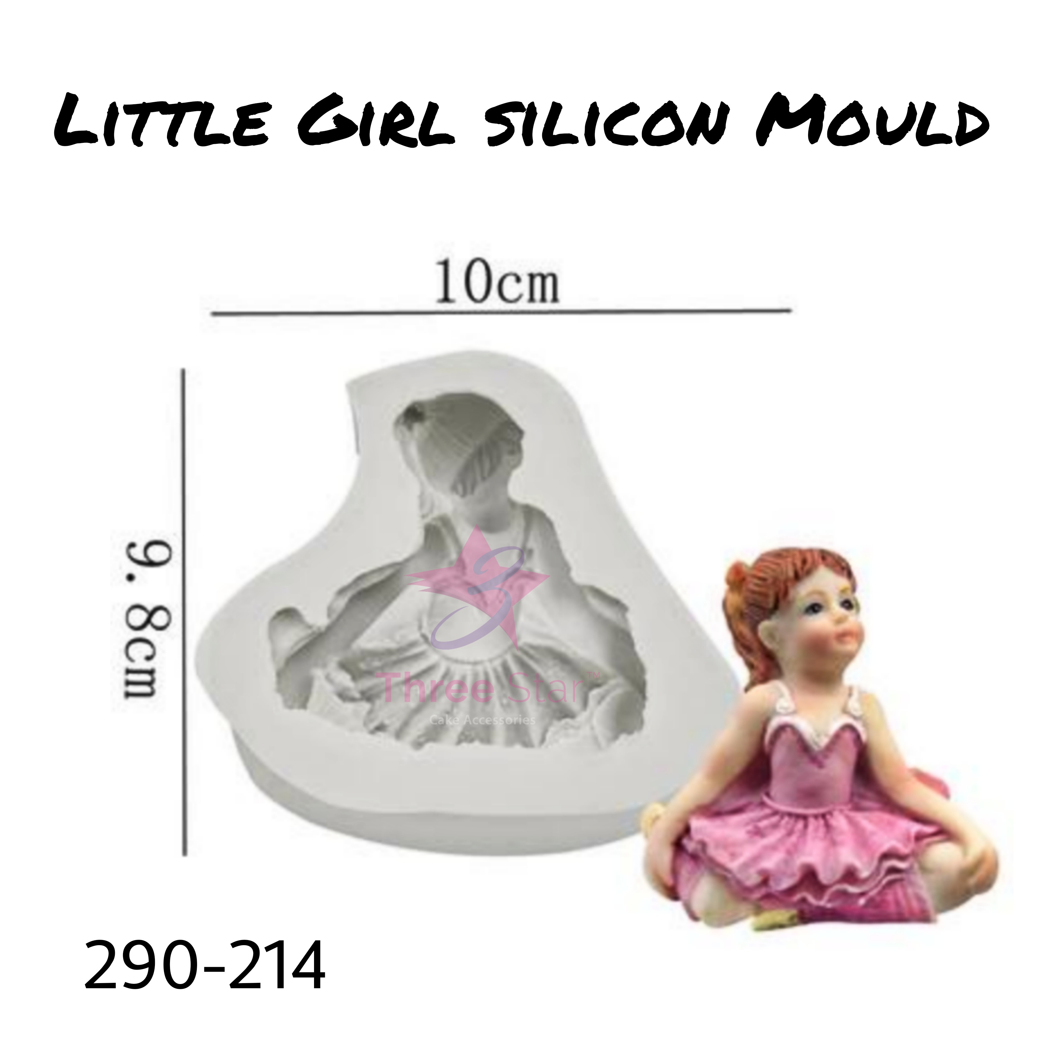 Little Girl Silicon Mould 214