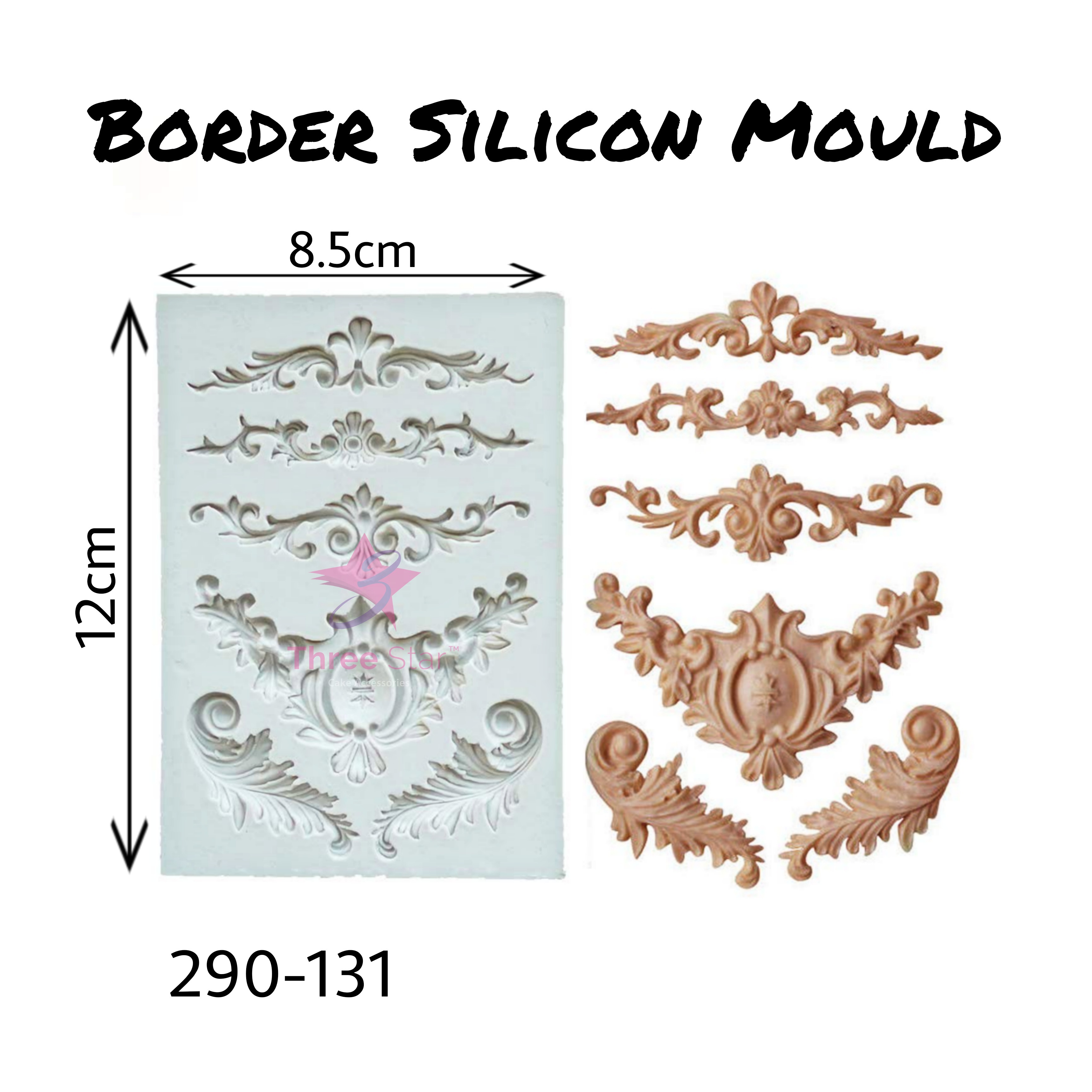 Border Silicon Mould 131