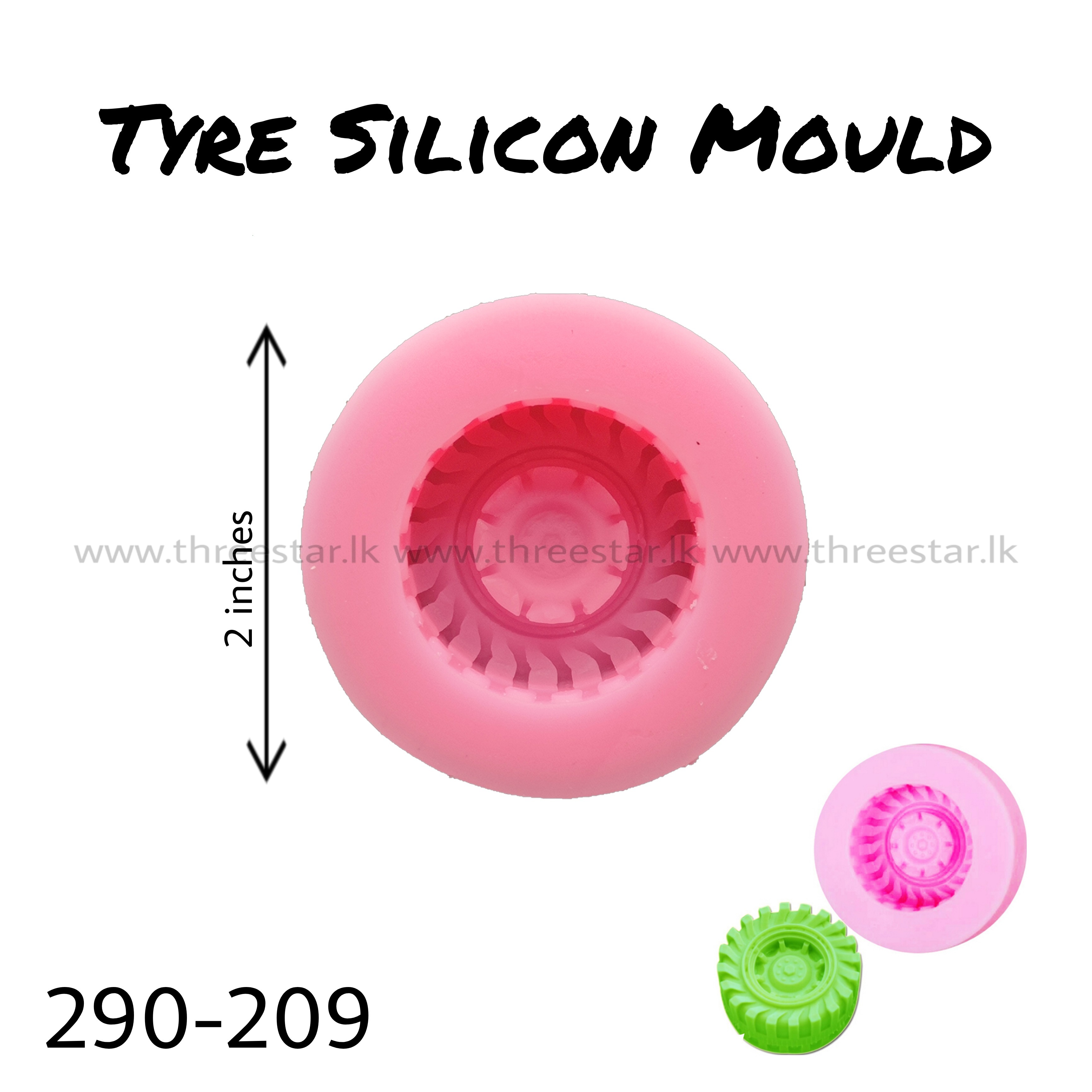 Tyre Silicon Mould 209