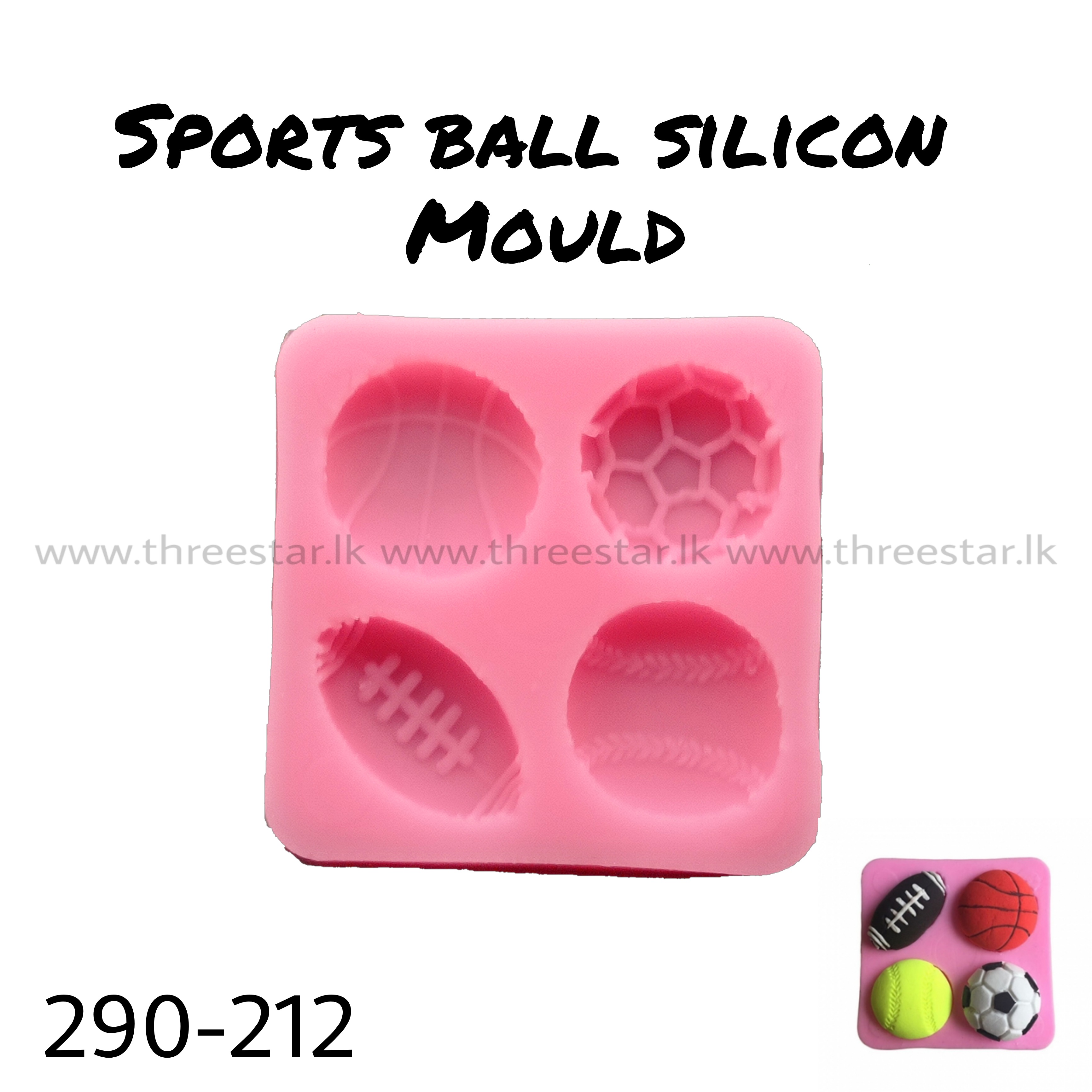 Sports Ball Silicon Mould 212