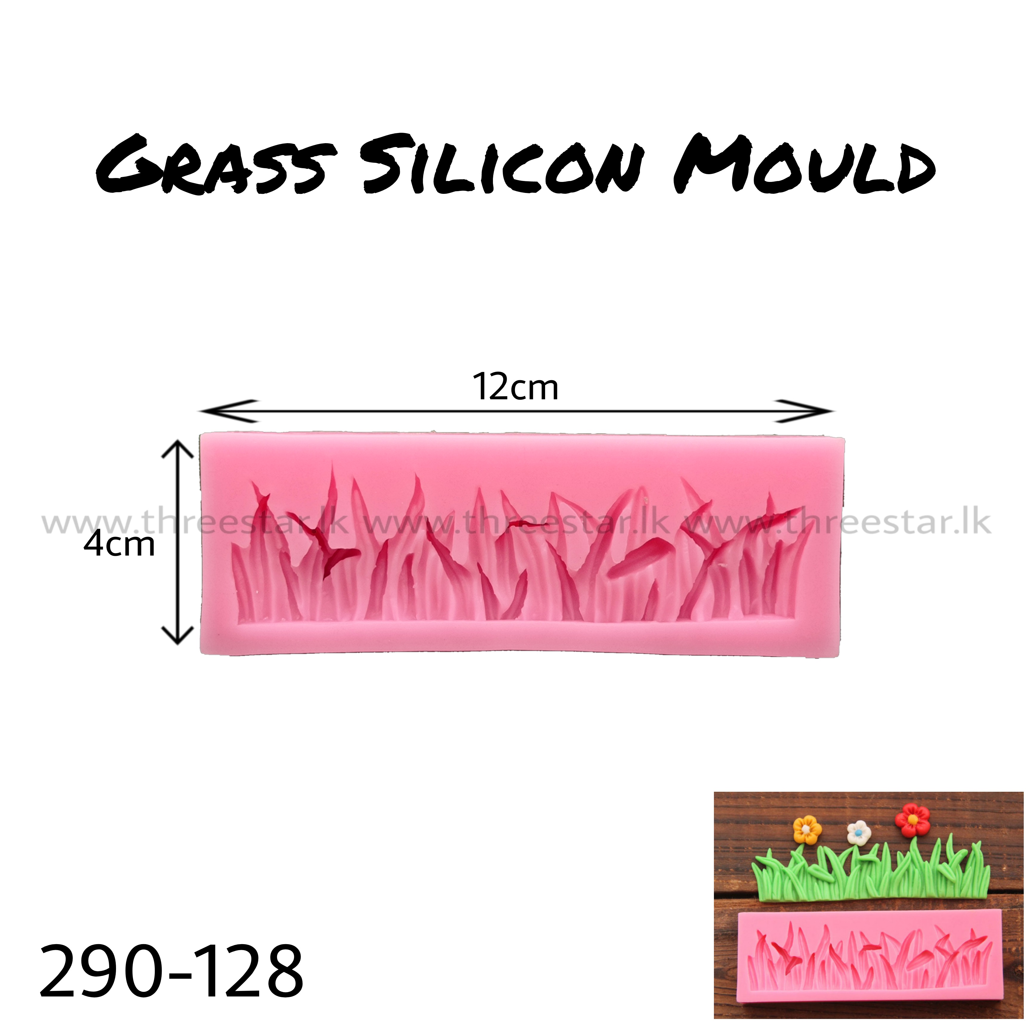 Grass Silicon Mould 128