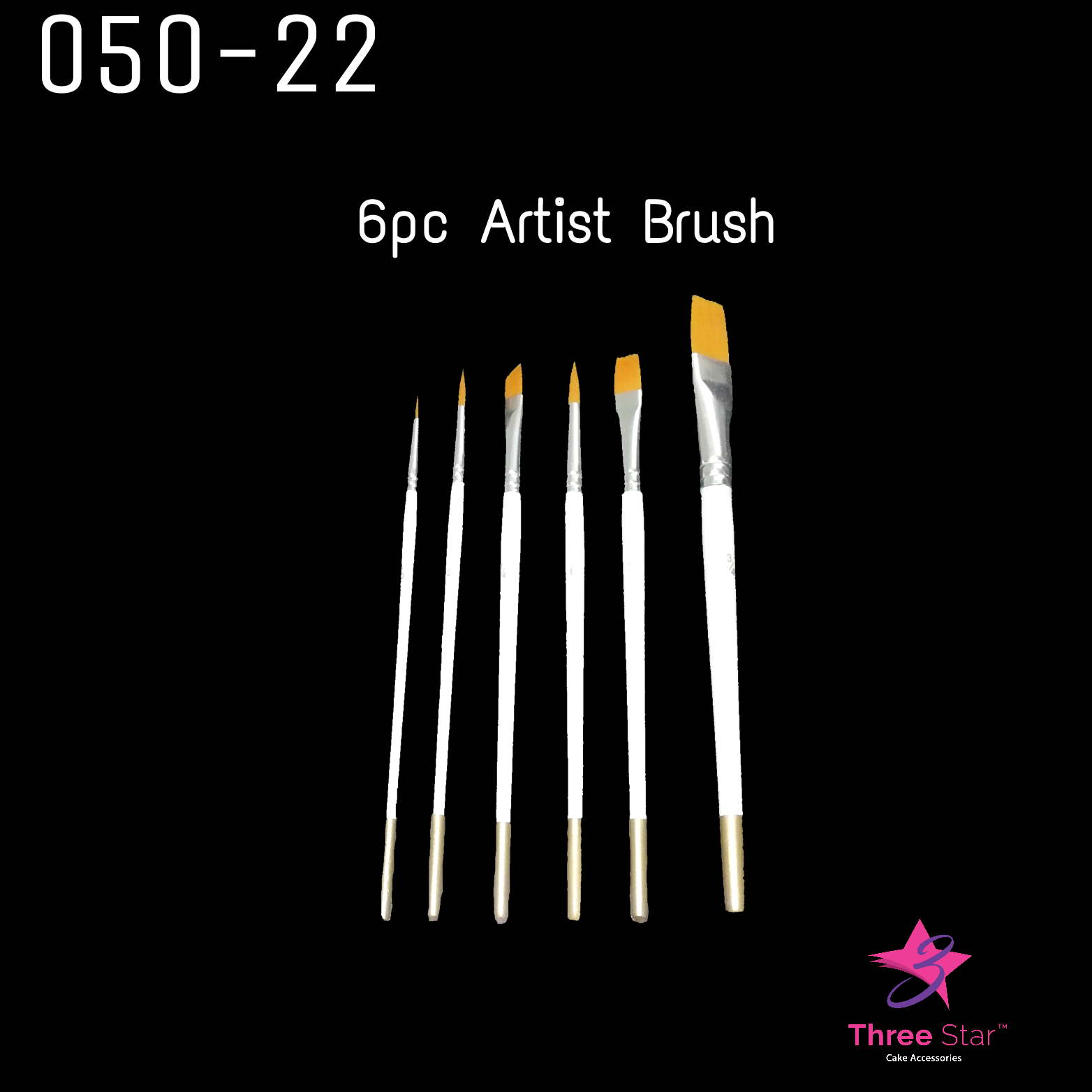 6pc Artist Brush