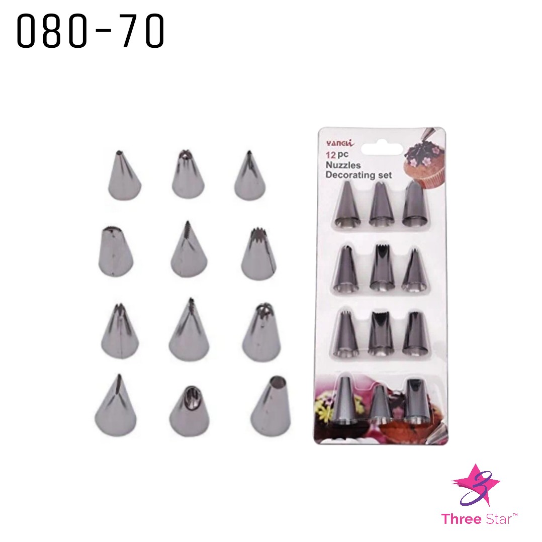 Nozzle set 12pc