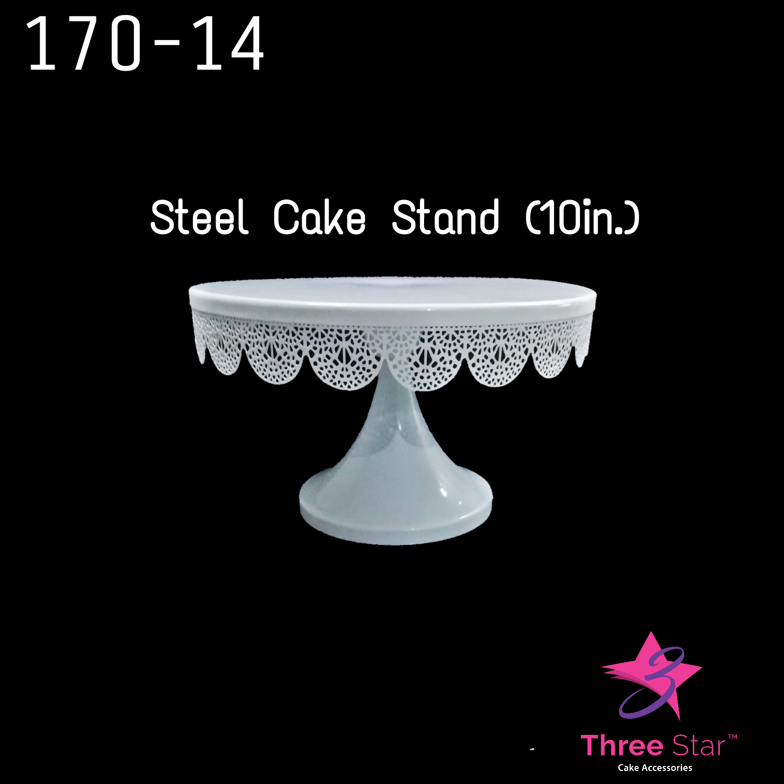 Steel Cake Stand