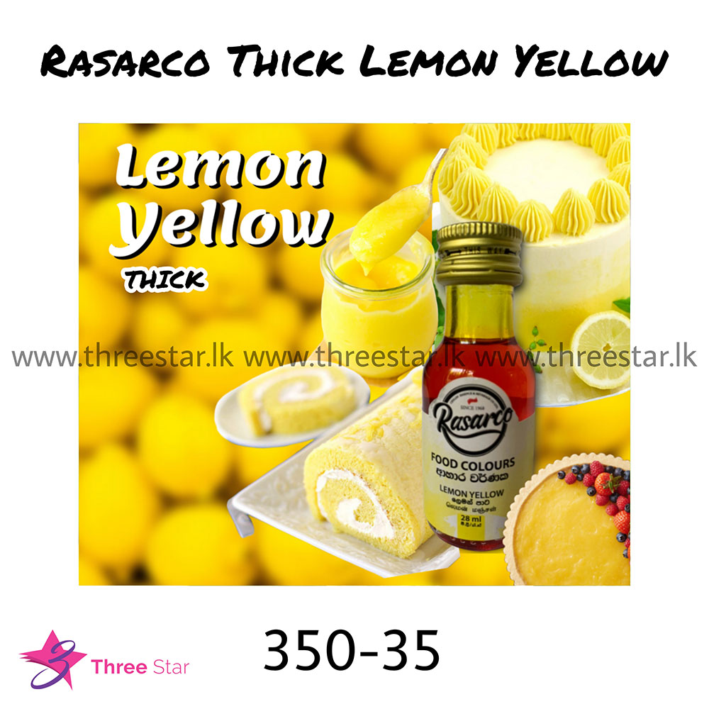 Rasarco Thick Lemon Yellow