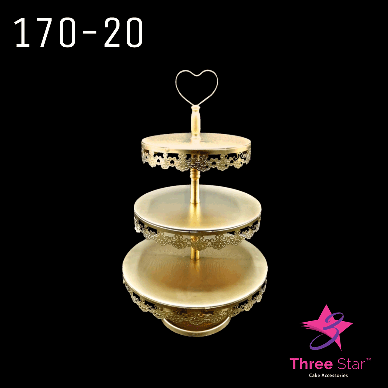 Steel Cake Stand