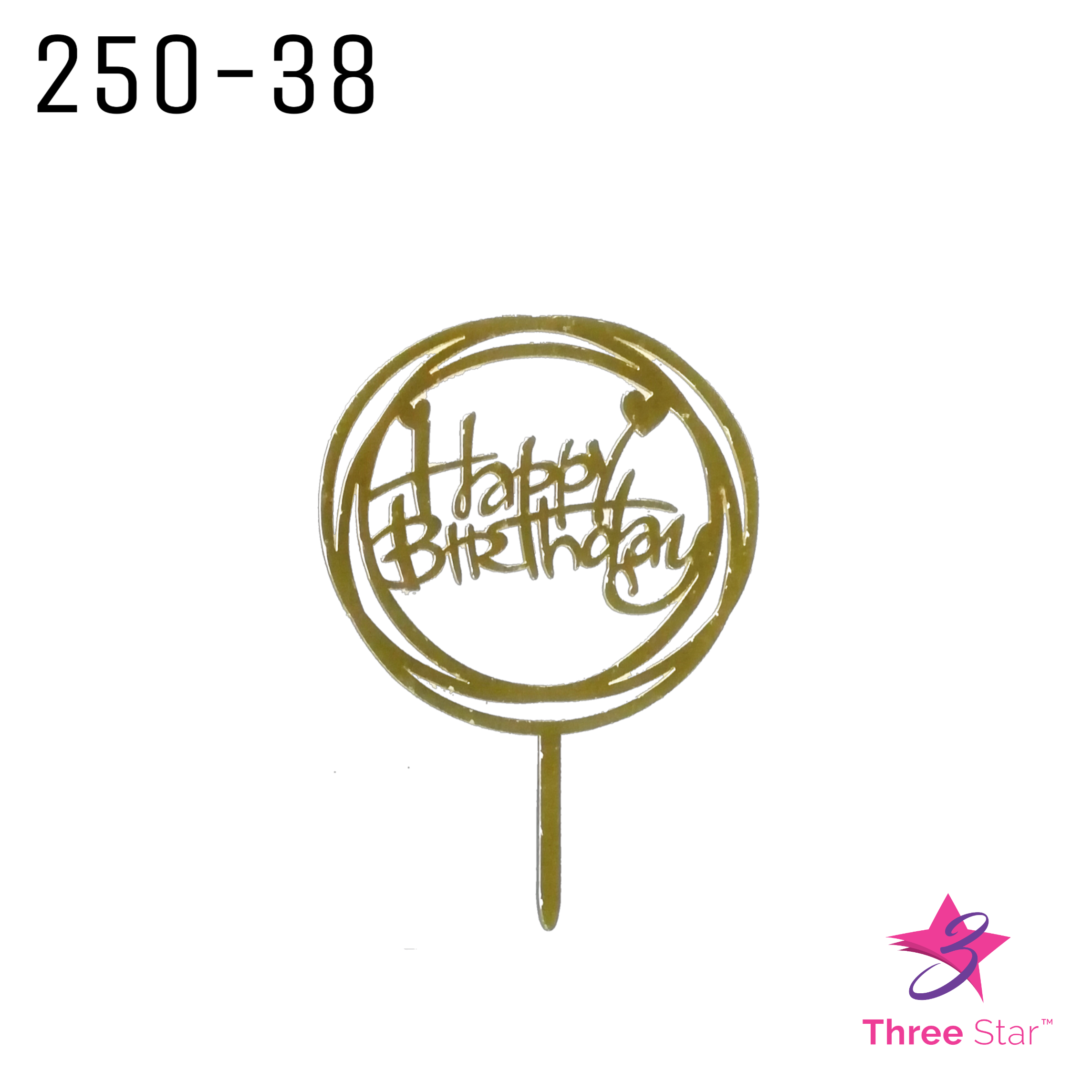 Happy Birthday Topper 38