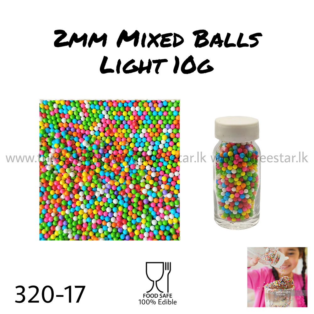 2mm Mixed Balls Light 10g