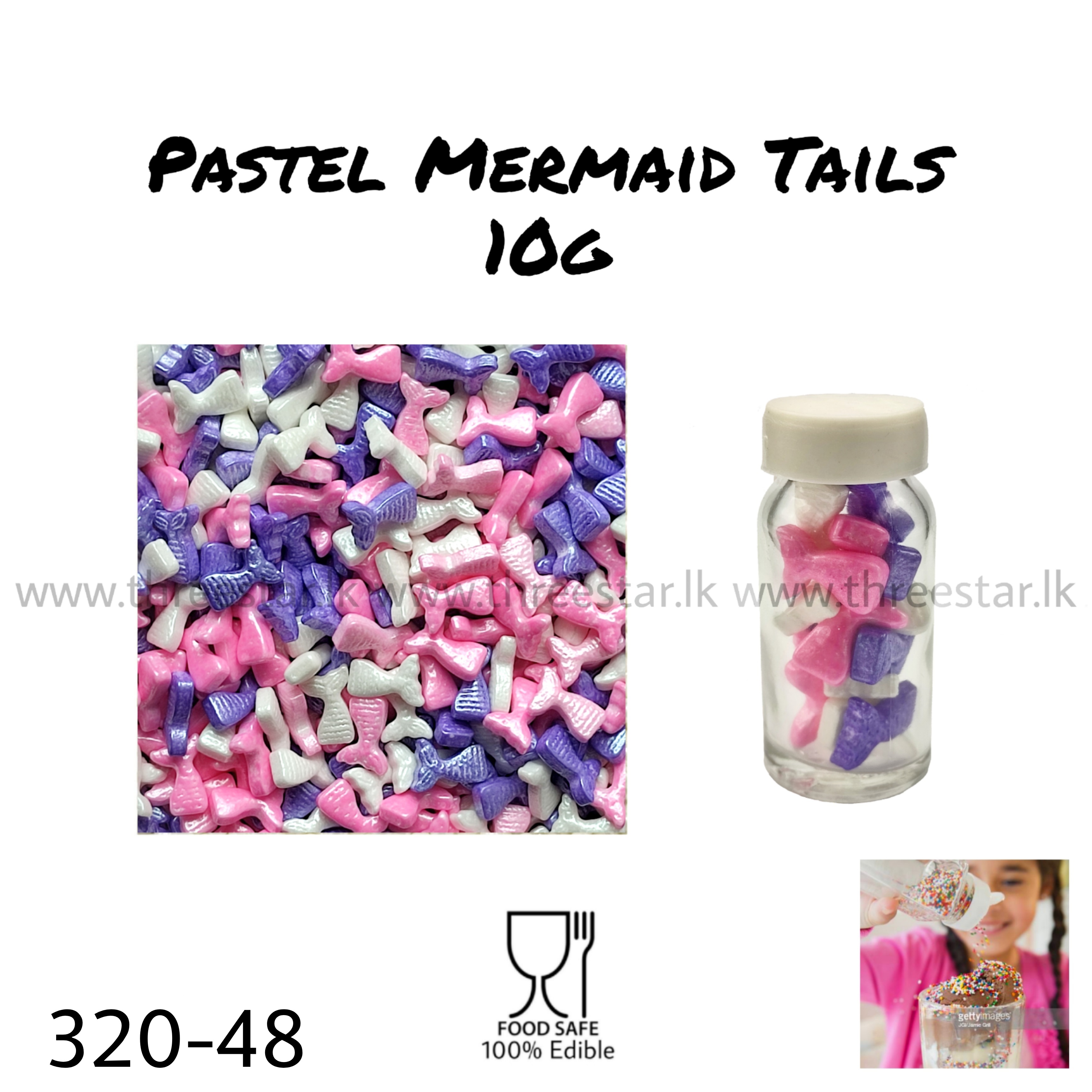 Pastel Mermaid Tails 10g