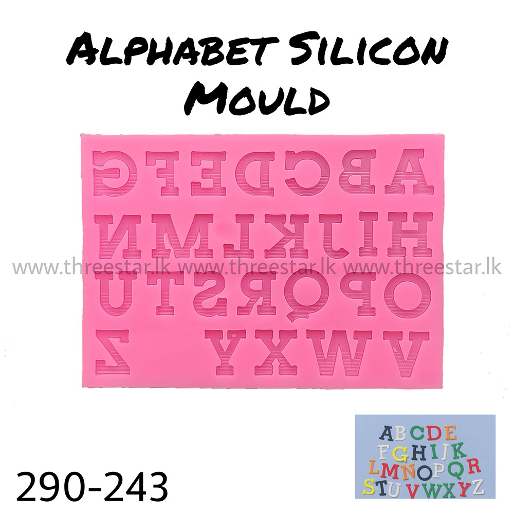 Alphabet Silicon Mould 243