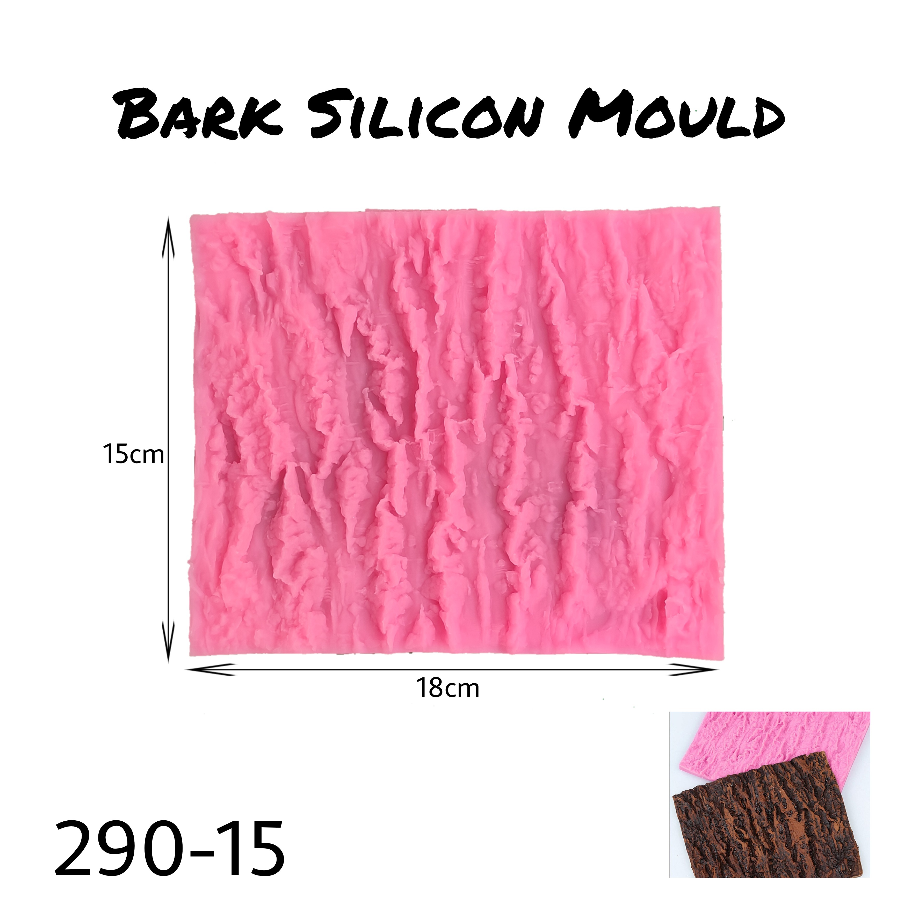 Bark Silicon Mould 15