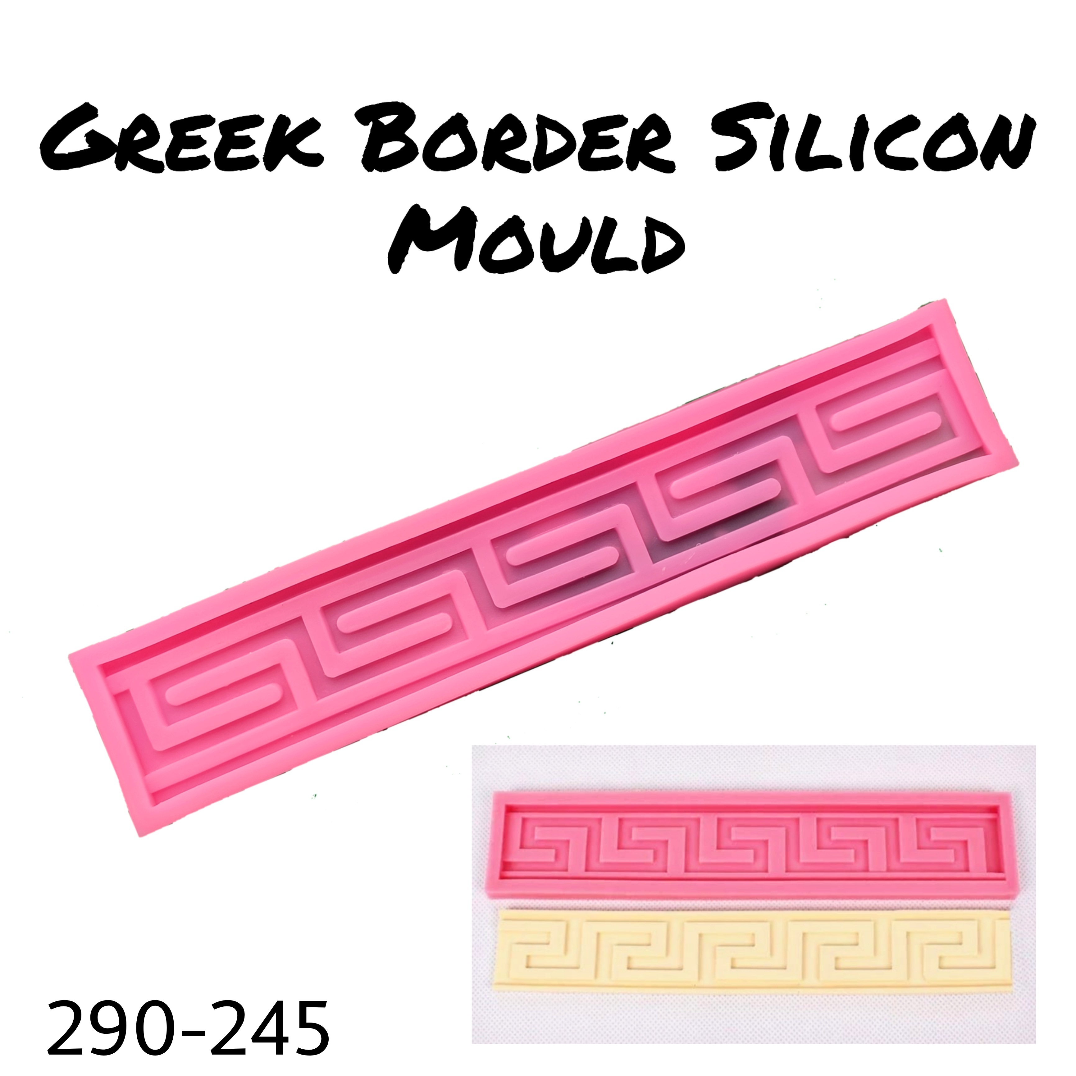 Greek Border Silicon Mould 245