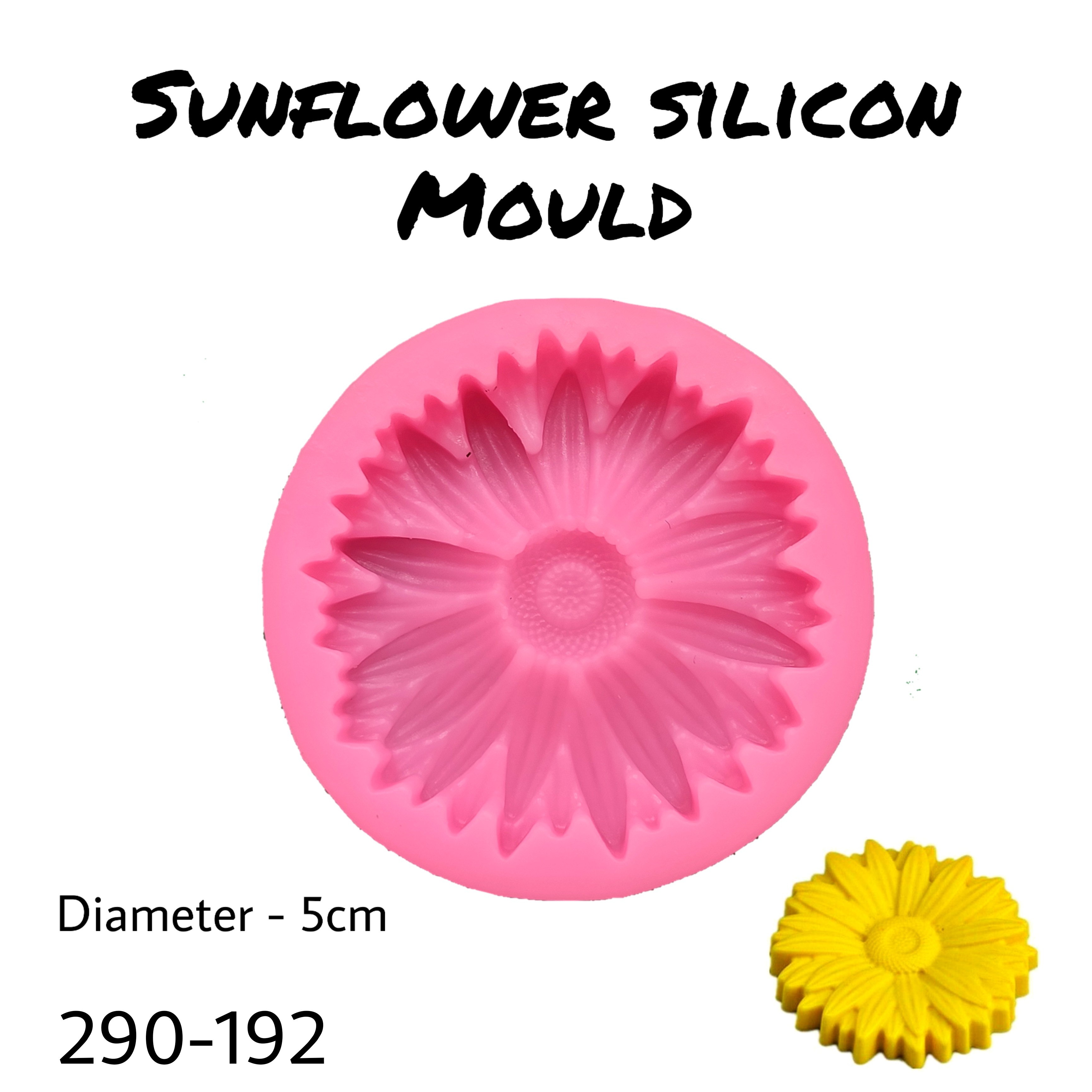 Sunflower Silicon Mould 192
