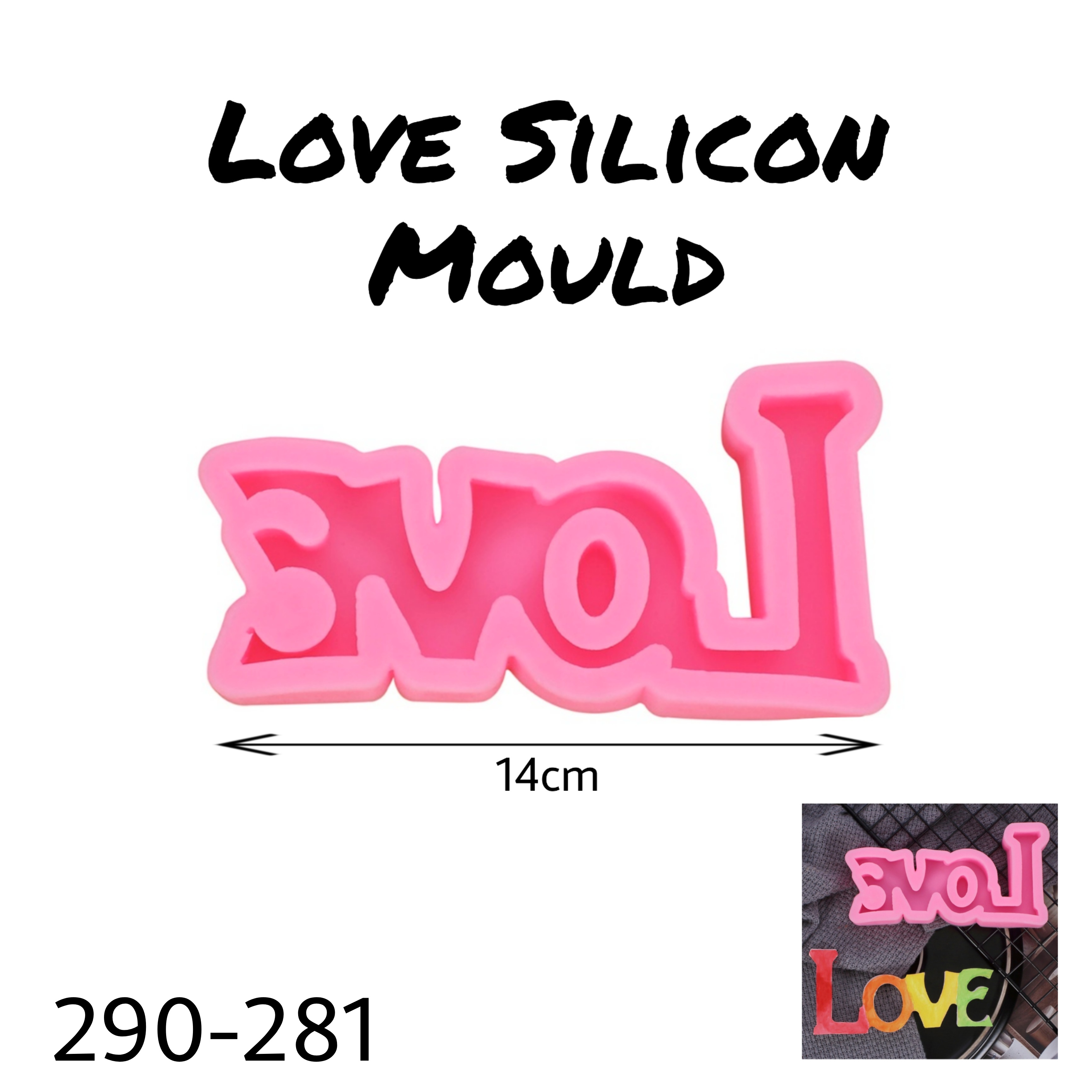 Love Silicon Mould 281