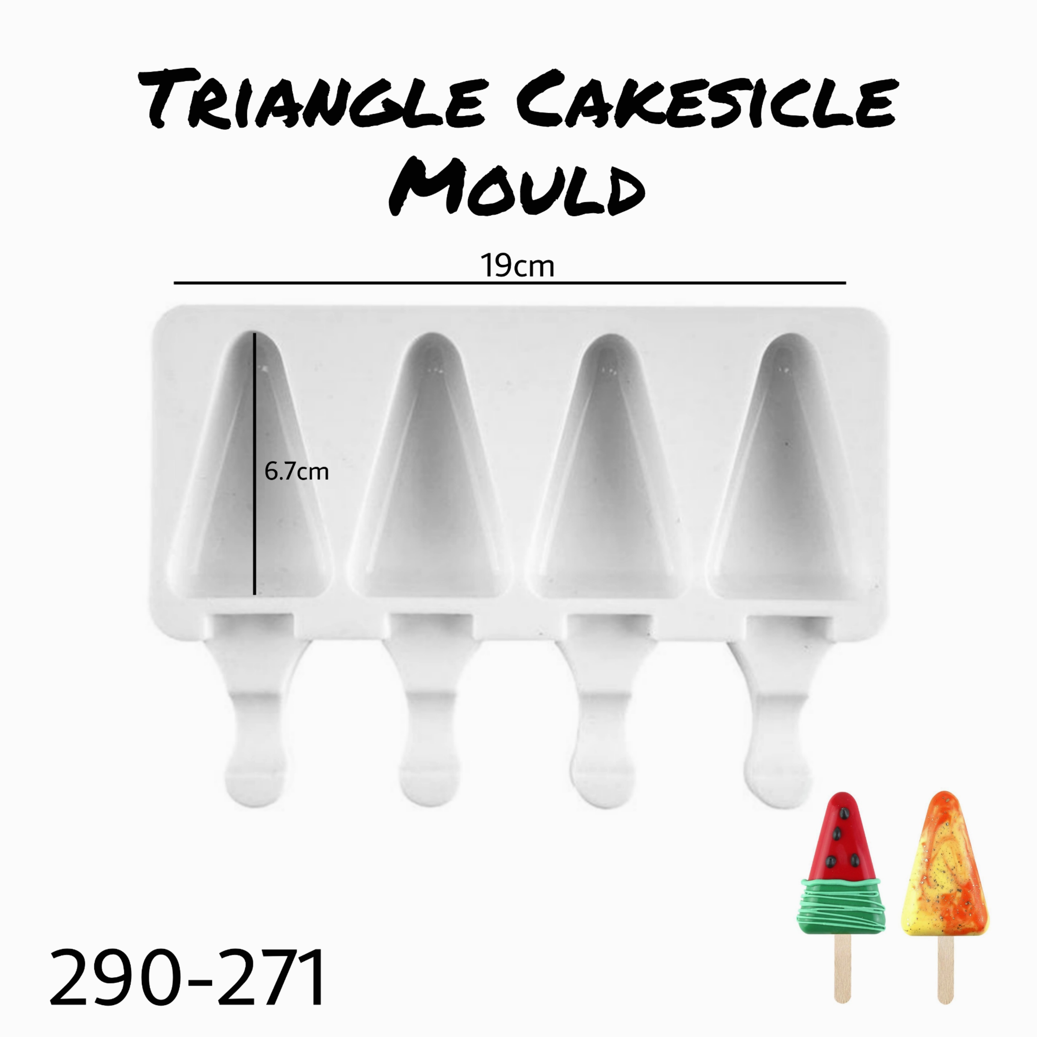 Triangle Cakesicle Mould 271