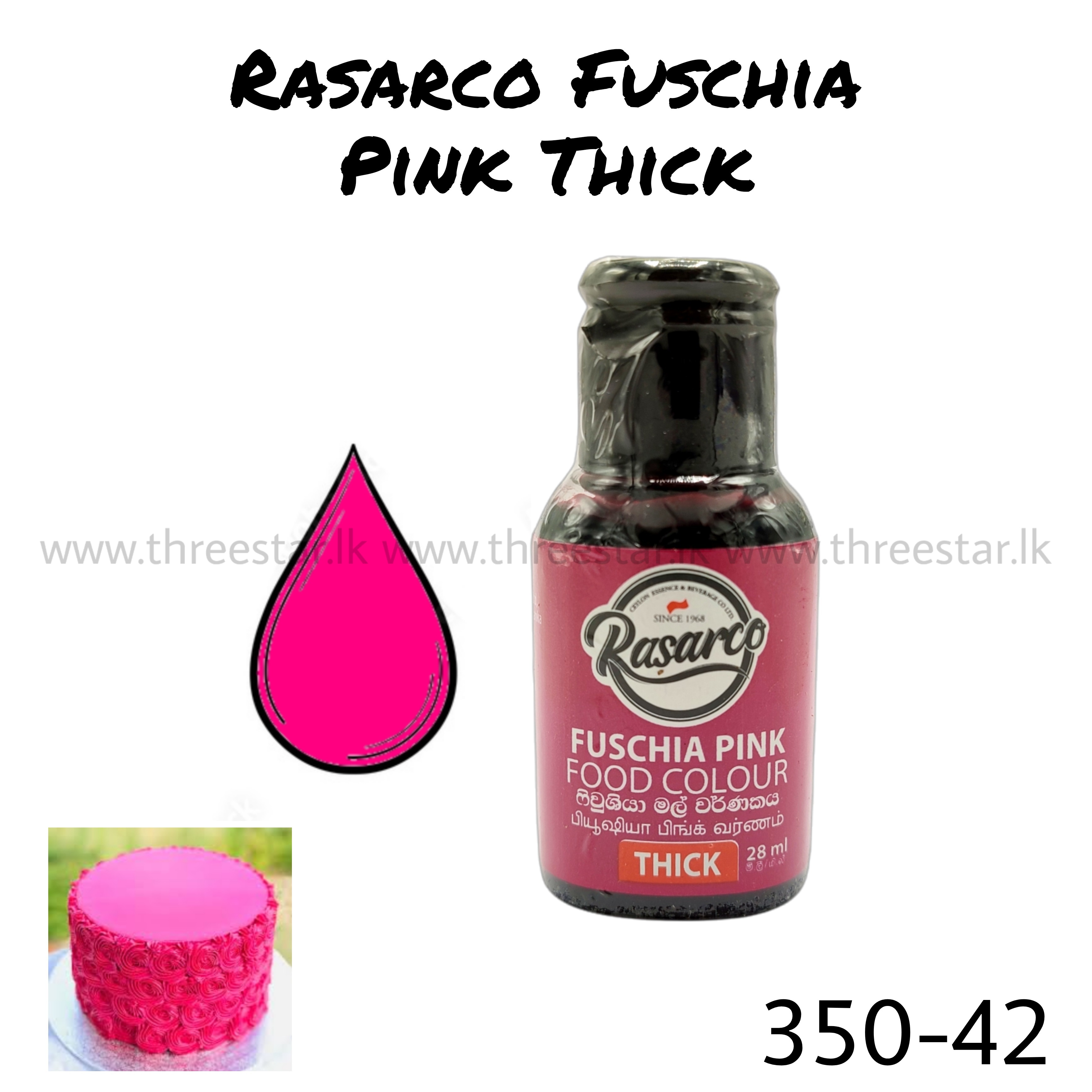 Thick Rasarco Fuschia Pink 30ml