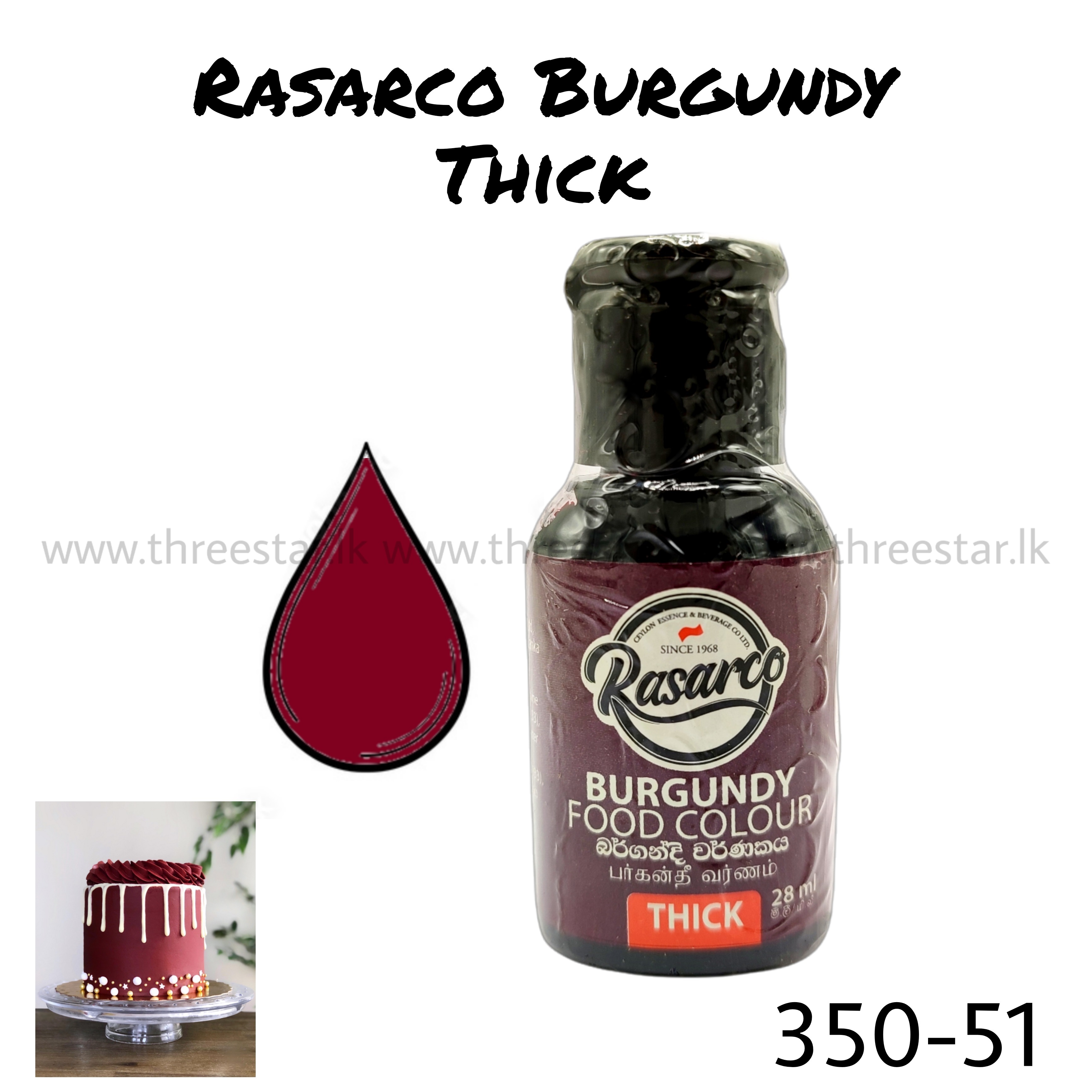 Thick Rasarco Burgundy 30ml