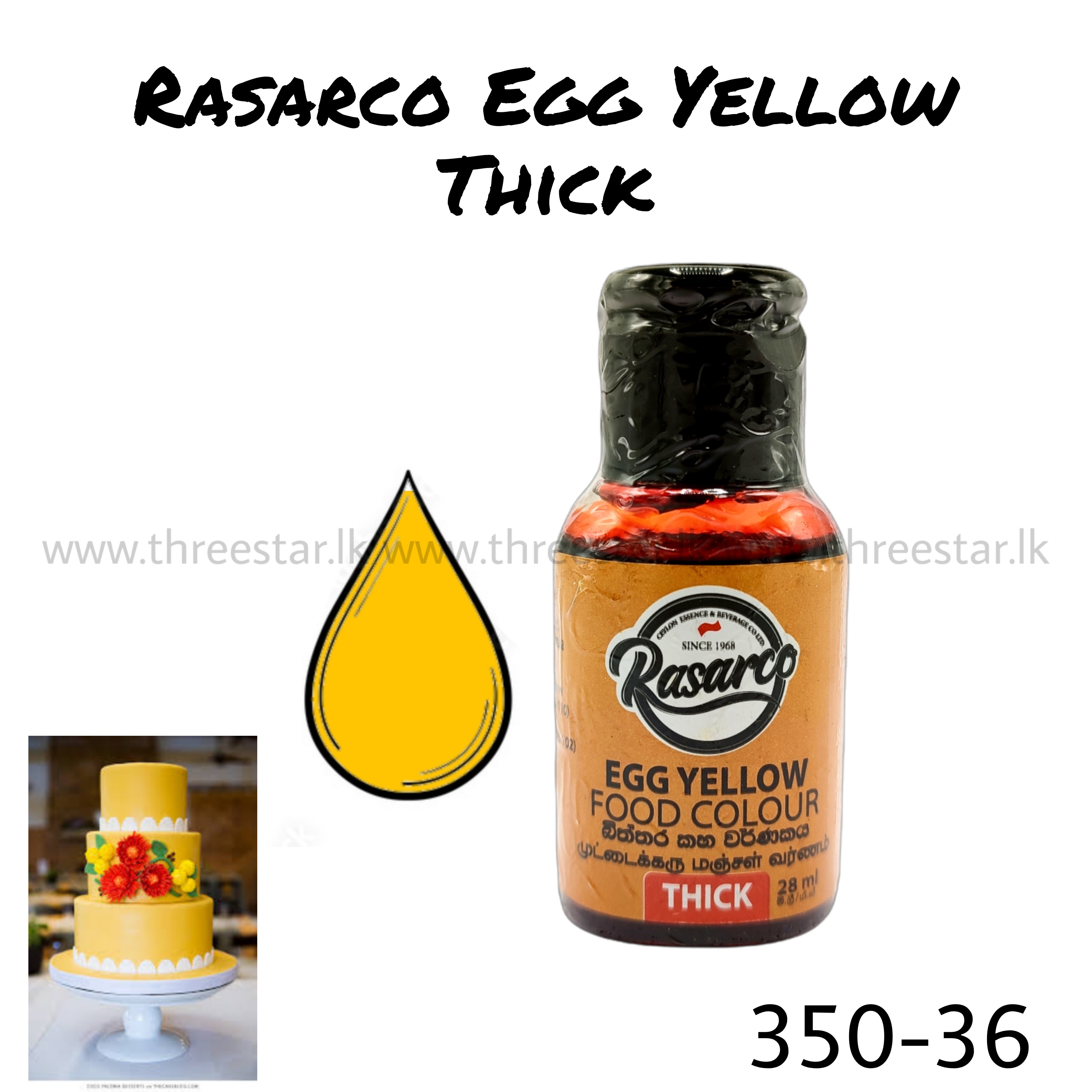 Thick Rasarco Egg Yellow 30ml