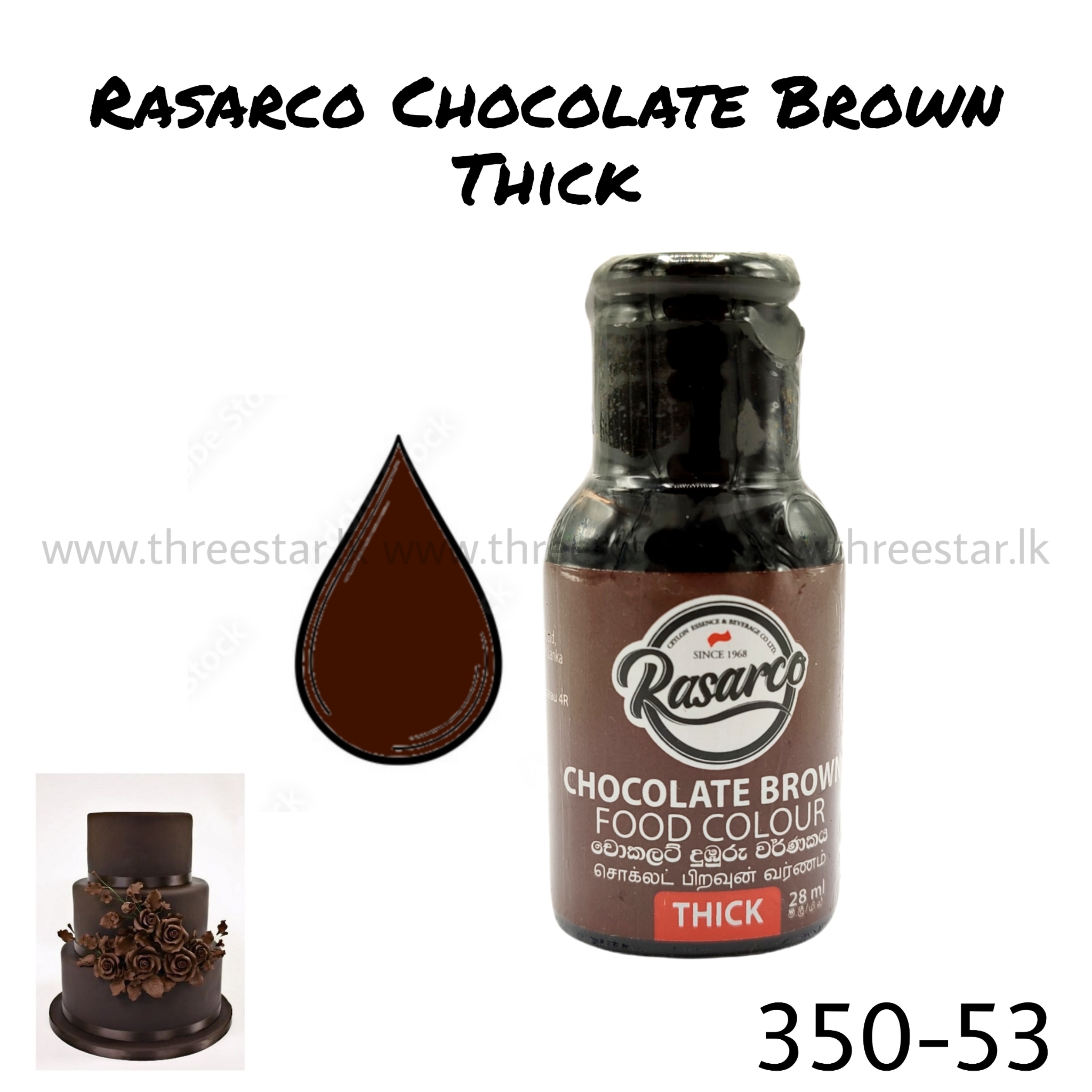 Thick Rasarco Choc Brown 30ml