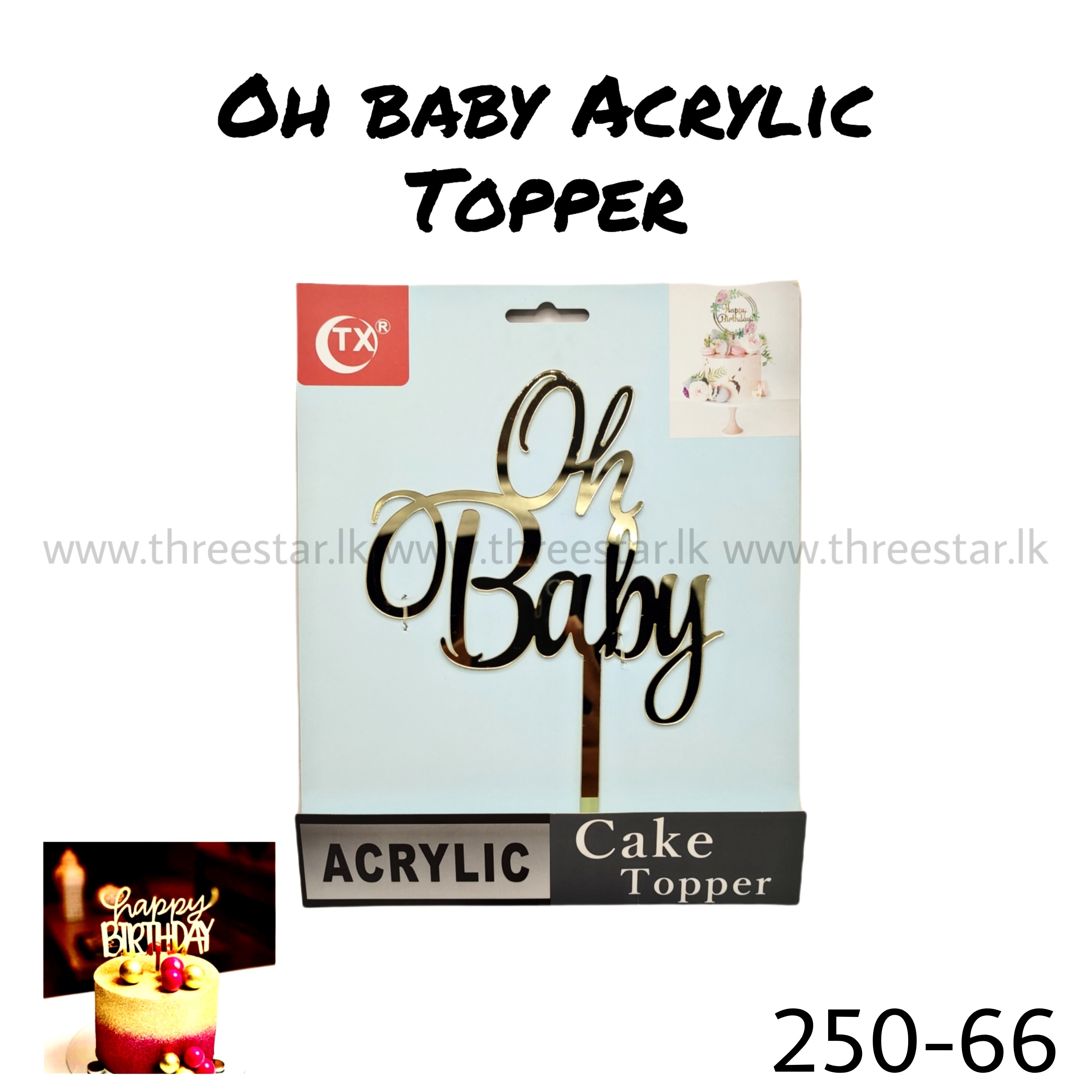 Oh Baby Topper 66
