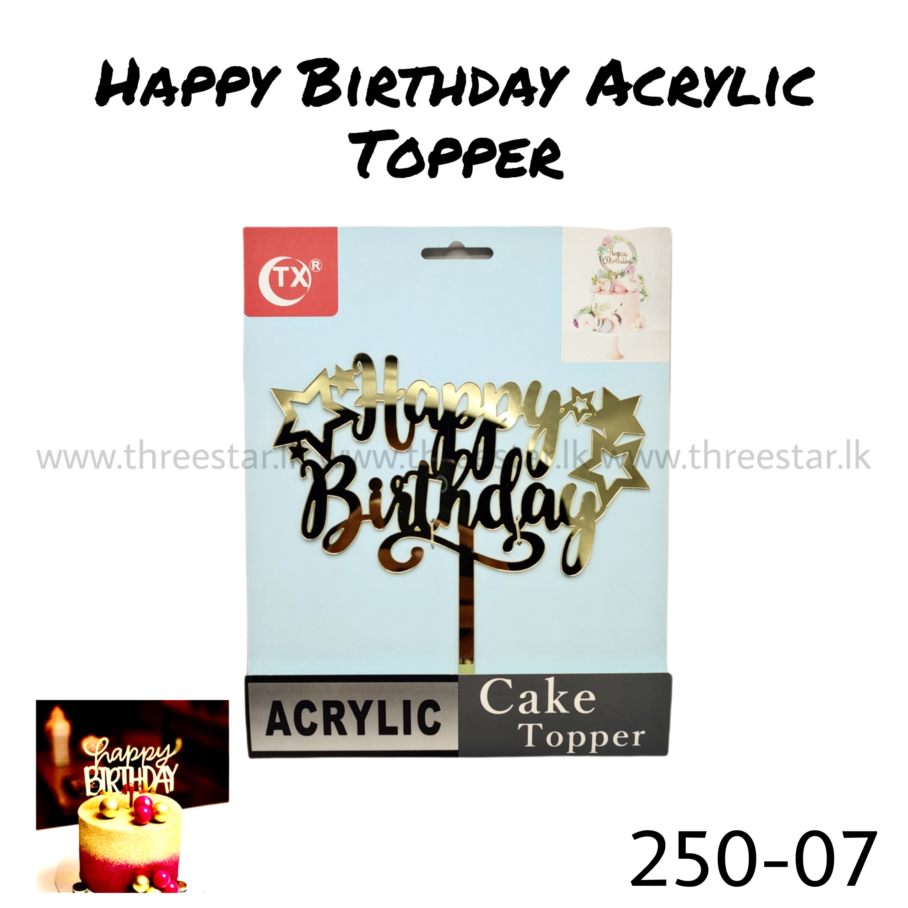 Happy Birthday Topper 7