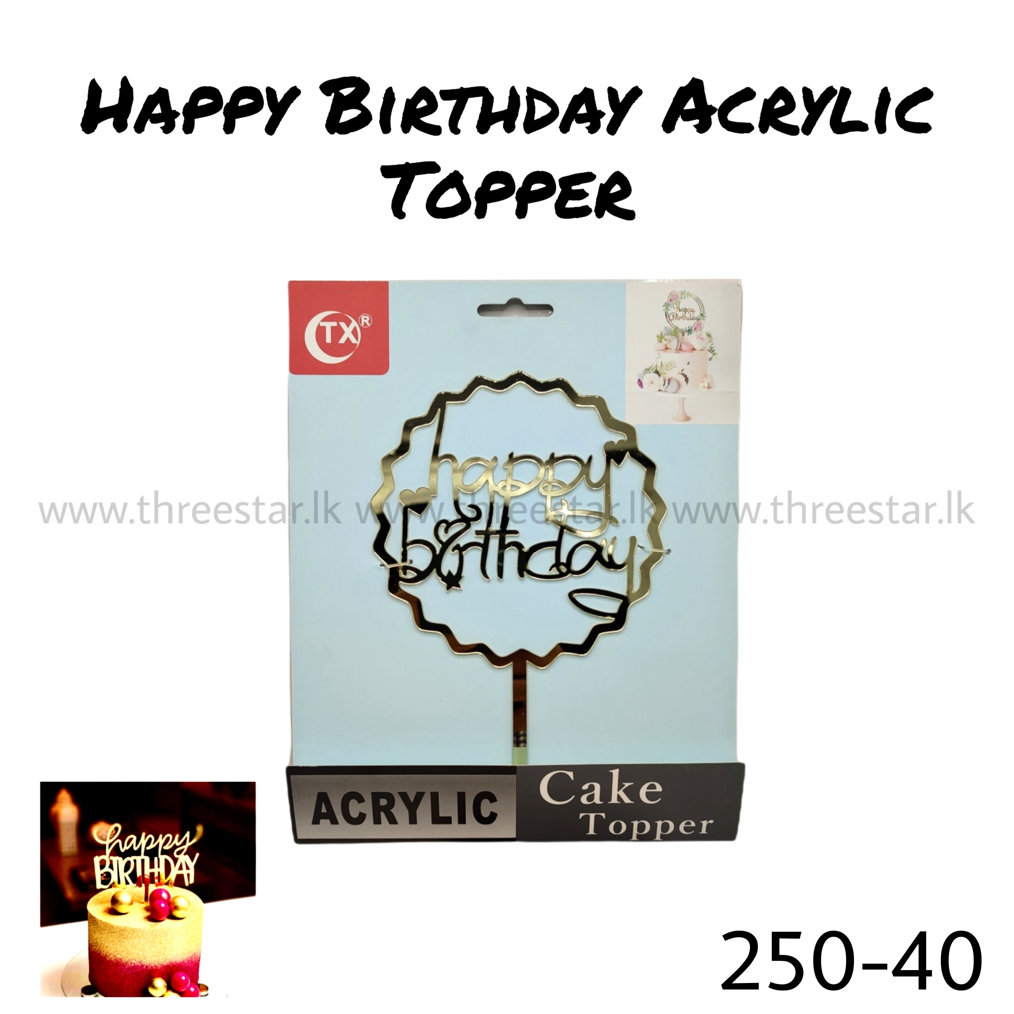 Happy Birthday 40