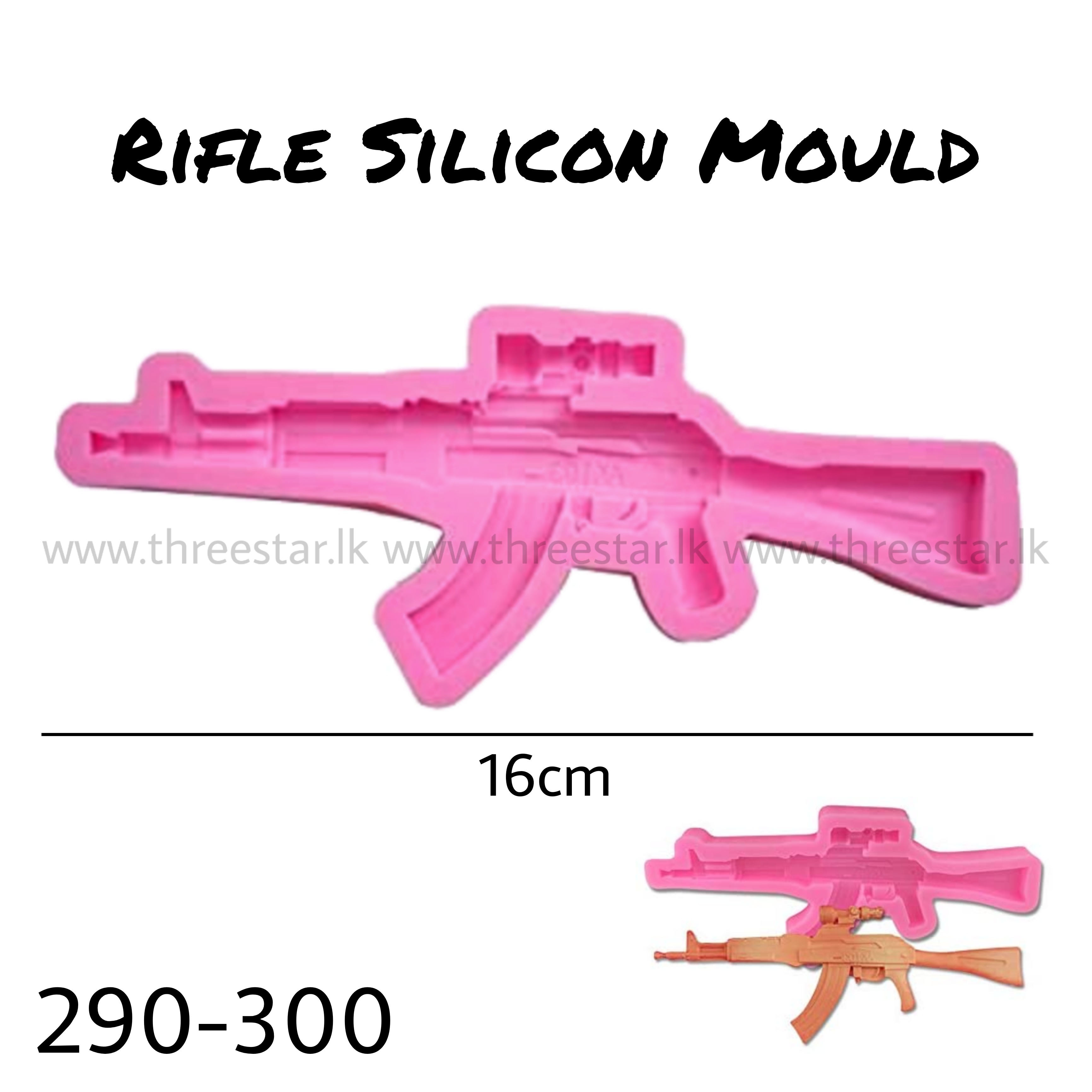 Rifle Silicon Mould 300
