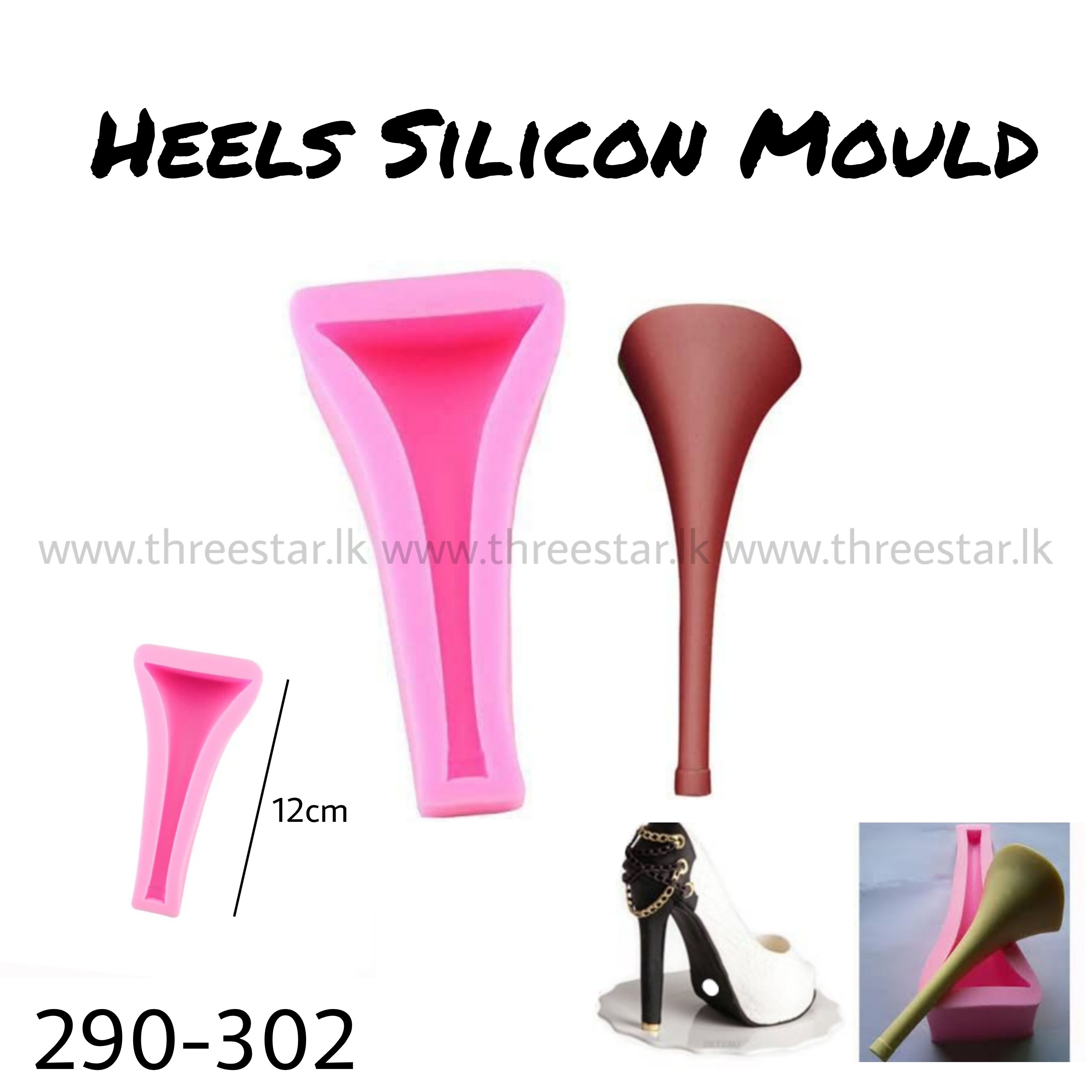 Heels Silicon Mould 302