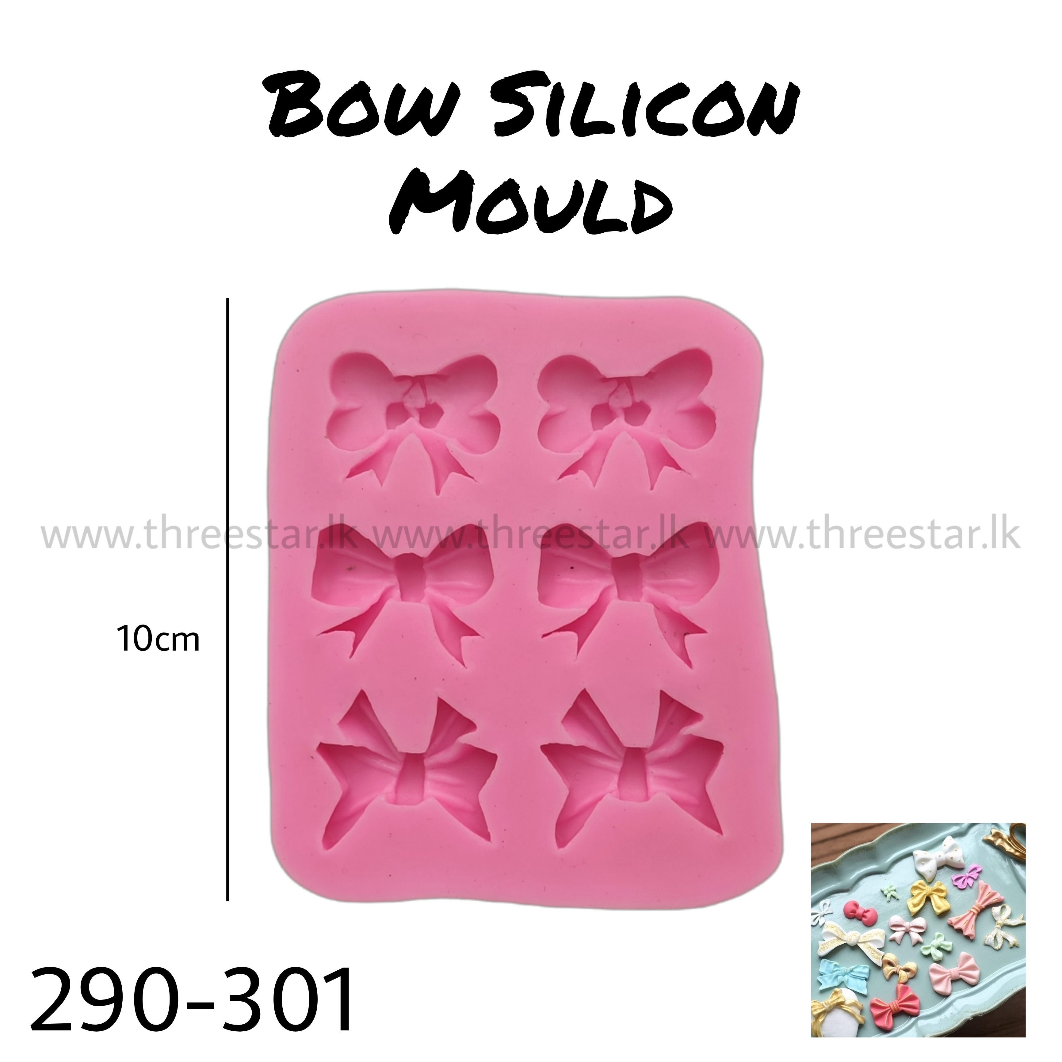 Bow Silicon Mould 301