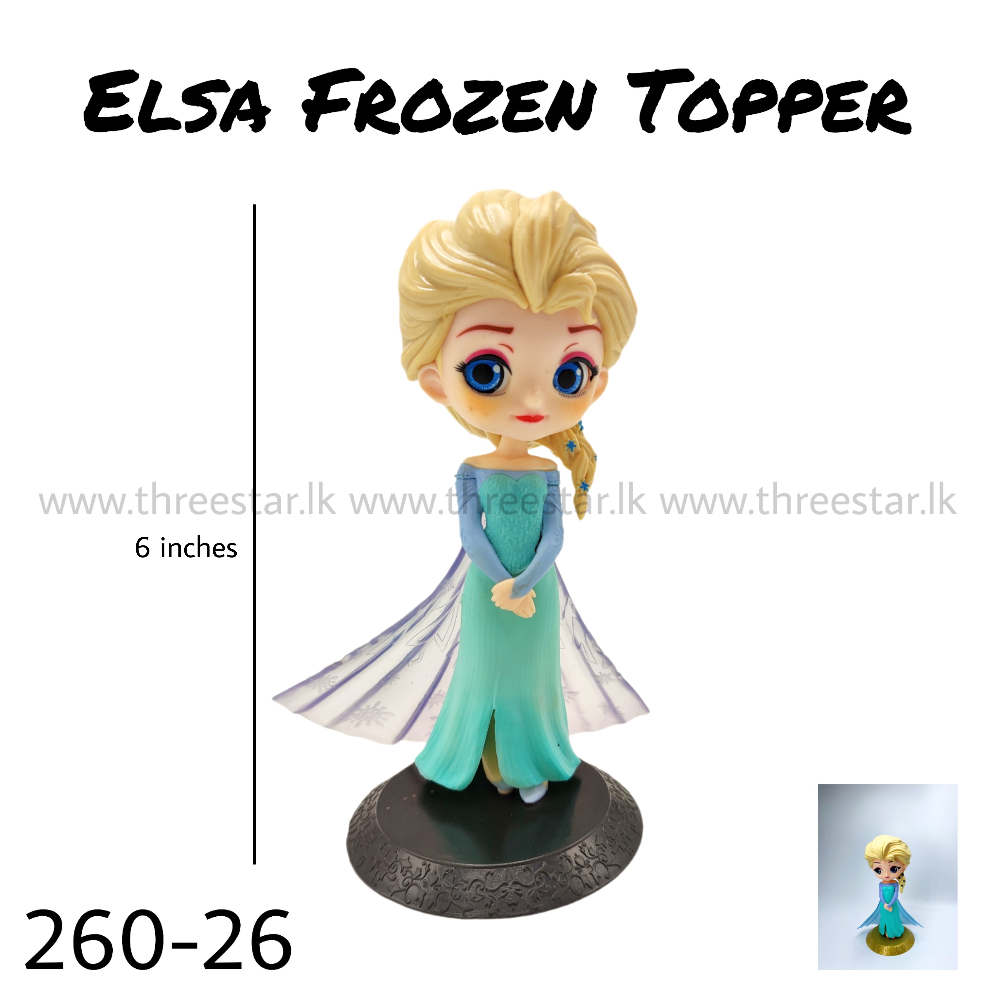 Elsa Frozen Topper