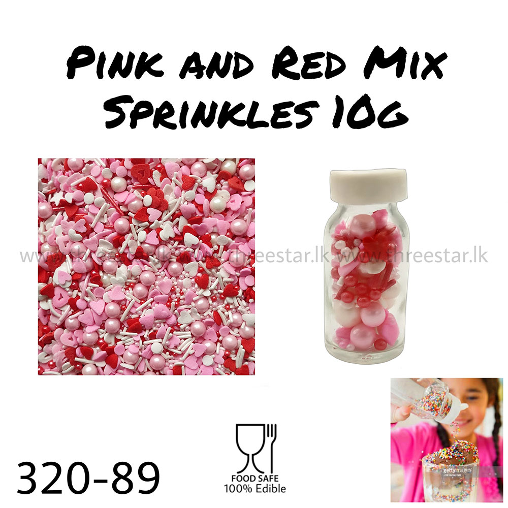 Pink and Red Mix 10g