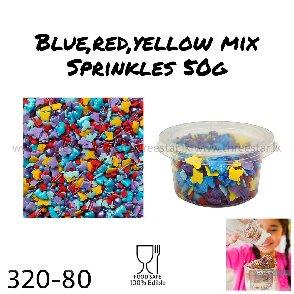 Blue, Red, Yellow Mix 50g