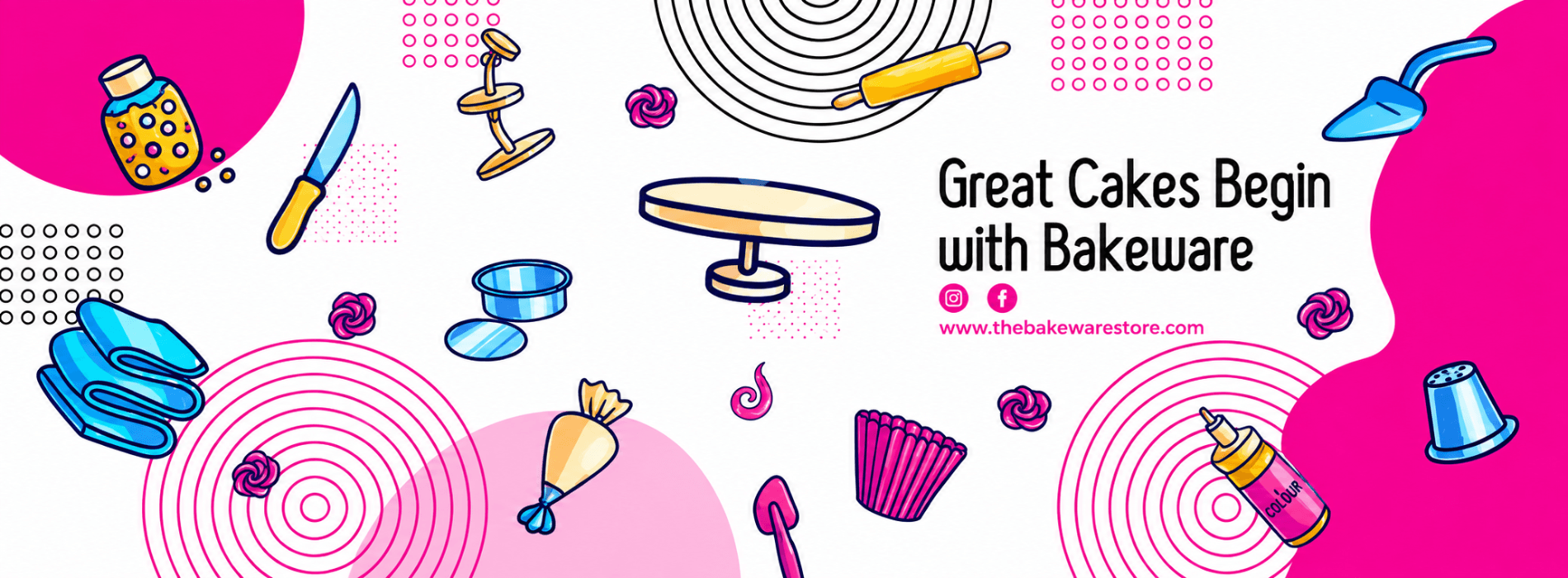 Great cakes begin with bakeware