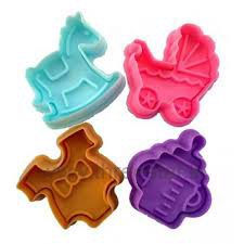 BABY NURSERY THEME PLUNGER CUTTERS 4 PCS - Image 3