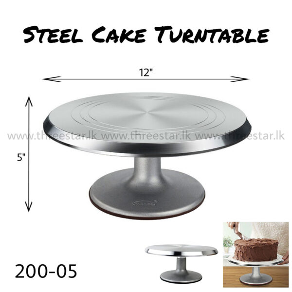 Aluminum Heavy Duty Cake turn table
