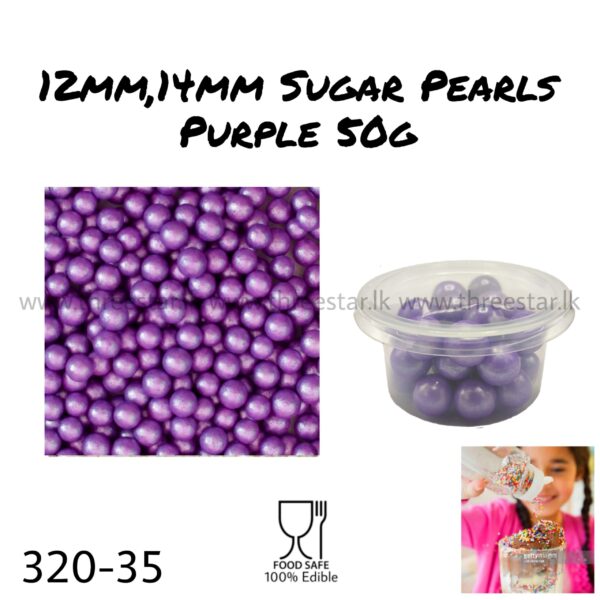 14mm/12mm Sugar Balls Purple 50g