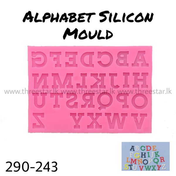 Alphabet Silicon Mould 243