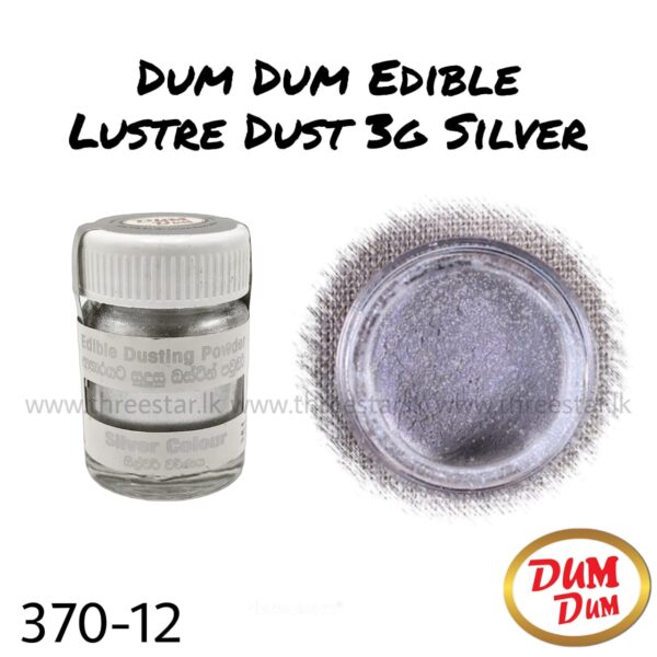 Lustre Dust 3g Silver